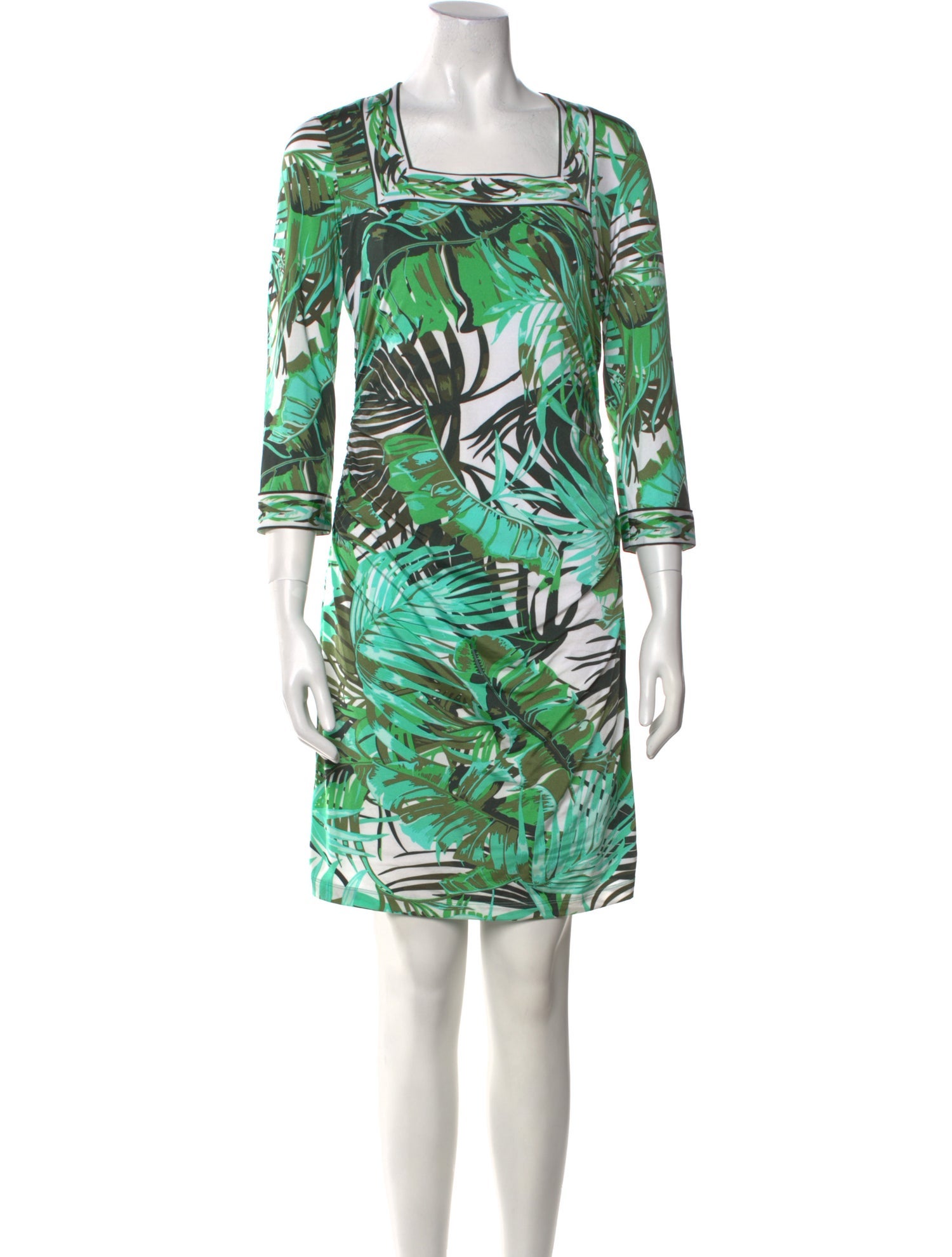 Leggiadro Printed Mini Dress