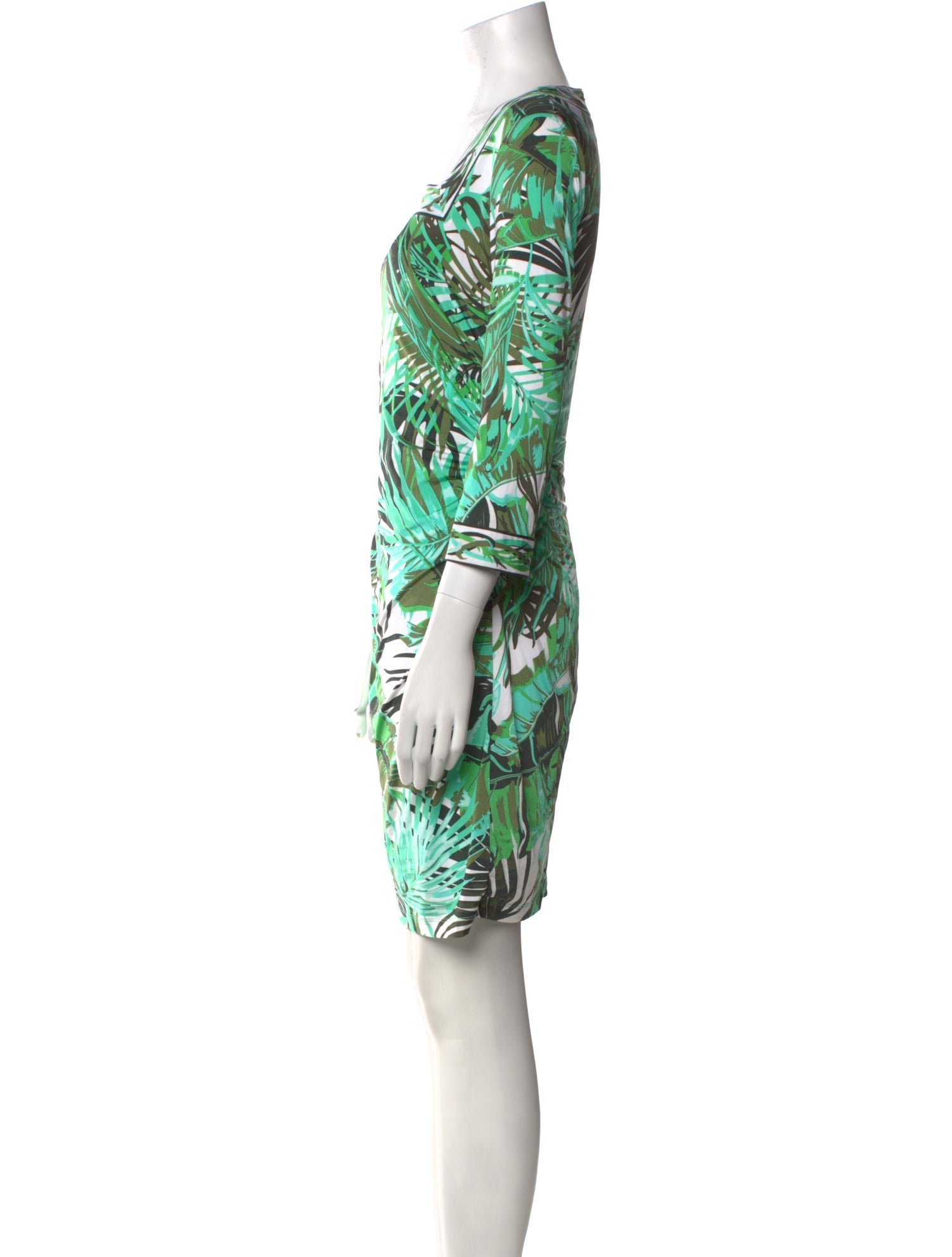 Leggiadro Printed Mini Dress