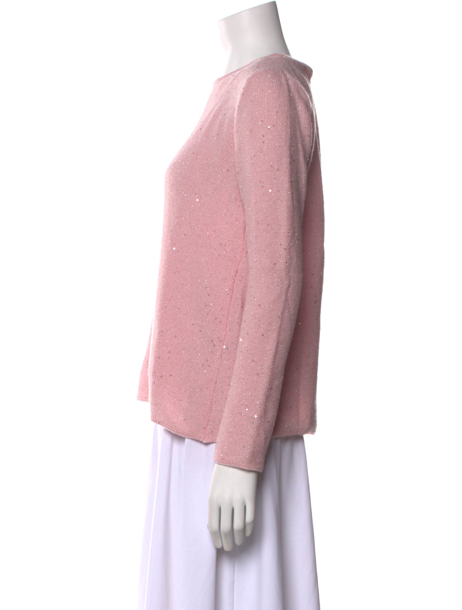 Leggiadro Merino Wool Crew Neck Sweater