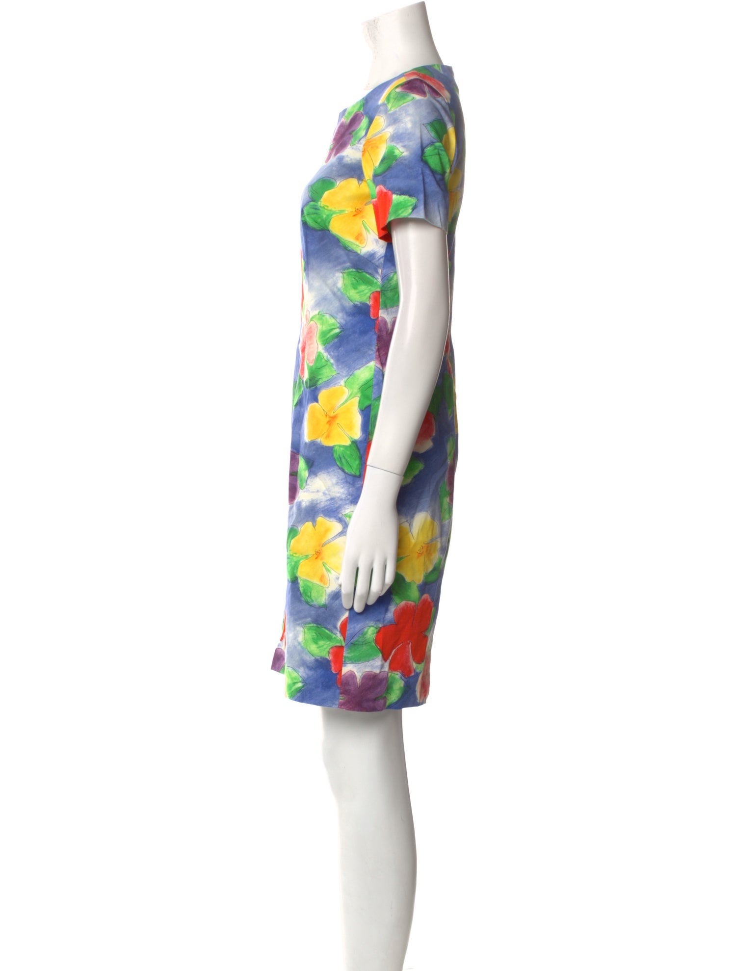 Leggiadro Printed Mini Dress