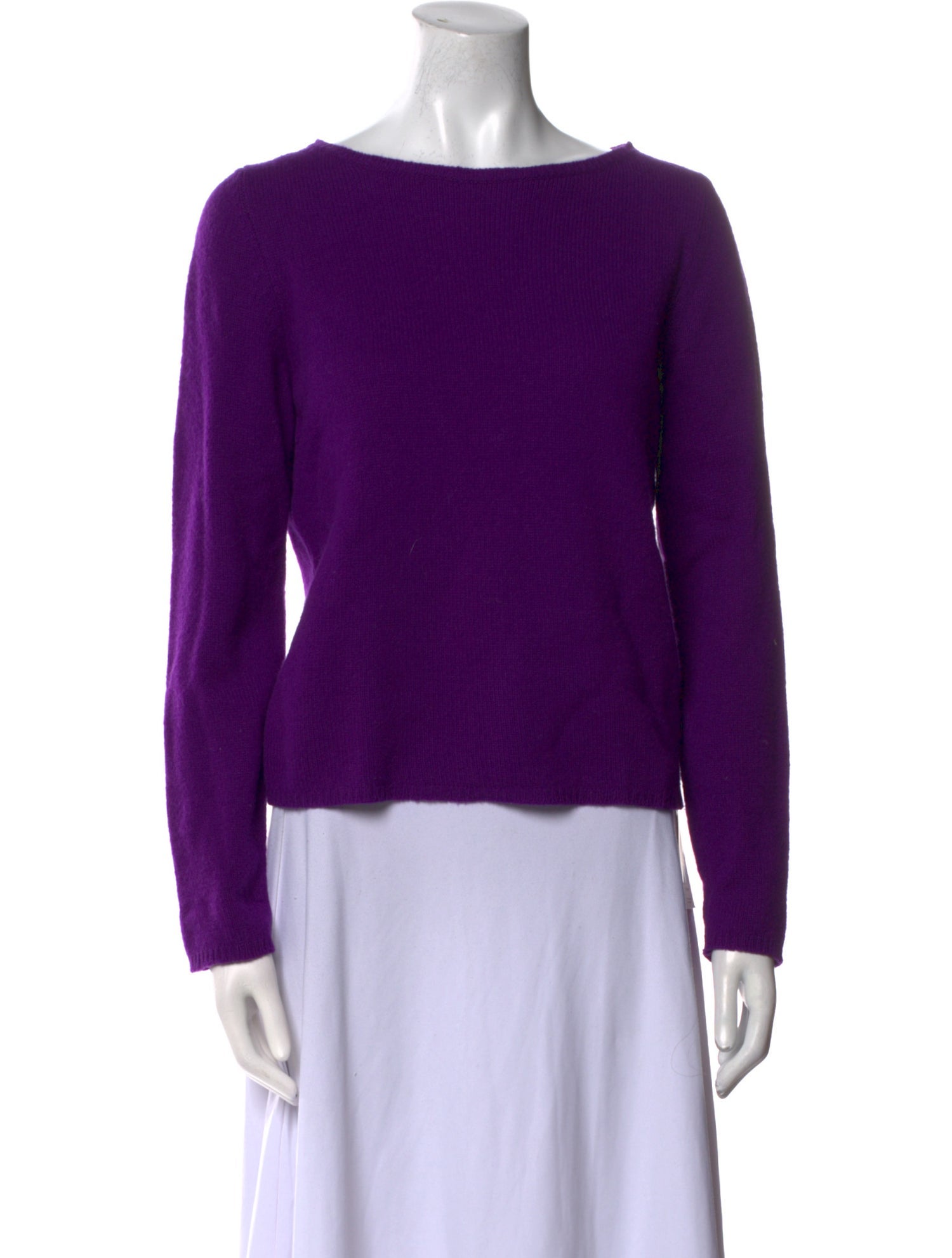 Leggiadro Merino Wool Bateau Neckline Sweater
