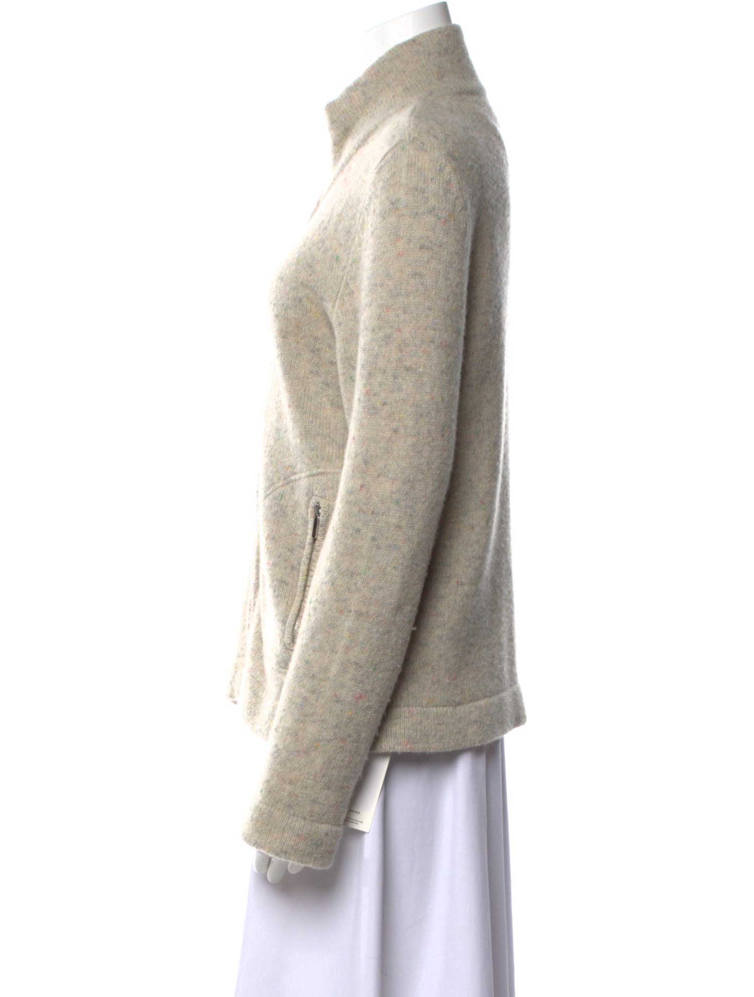 Leggiadro Cashmere Mock Neck Sweater