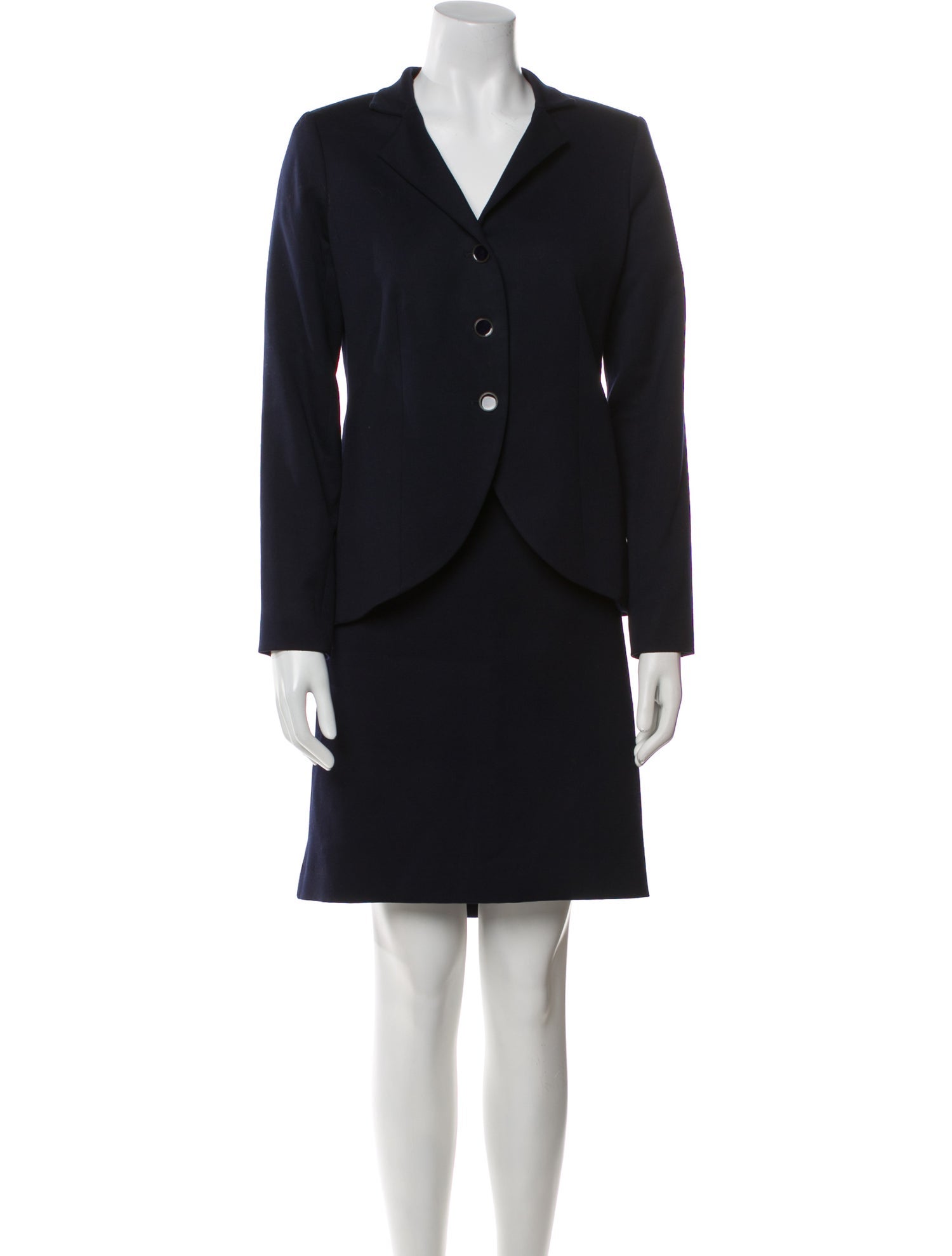 Leggiadro Wool Skirt Suit