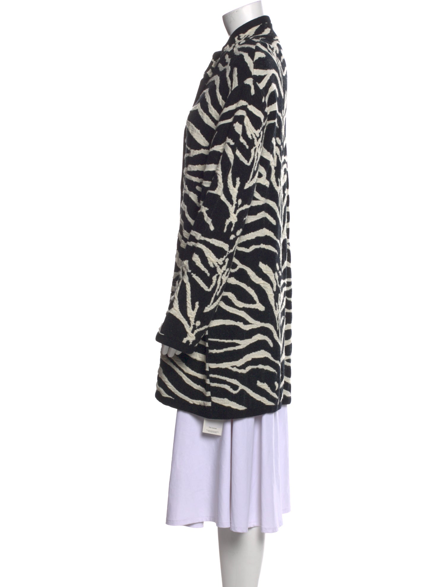 Leggiadro Printed Mock Neck Sweater