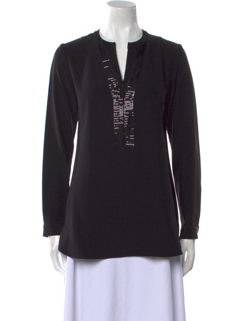 Leggiadro Silk V-Neck Tunic