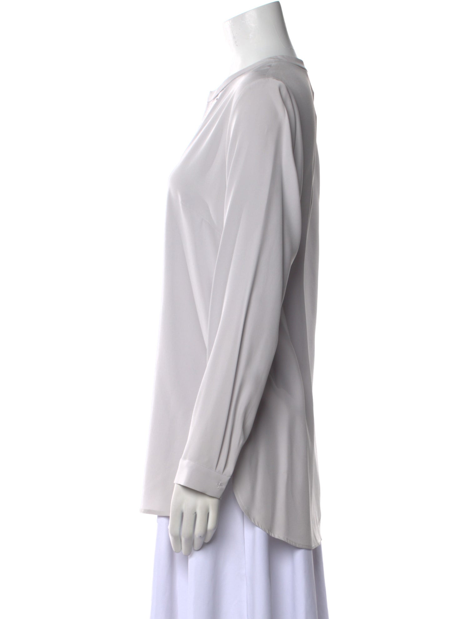 Leggiadro V-Neck Long Sleeve Tunic