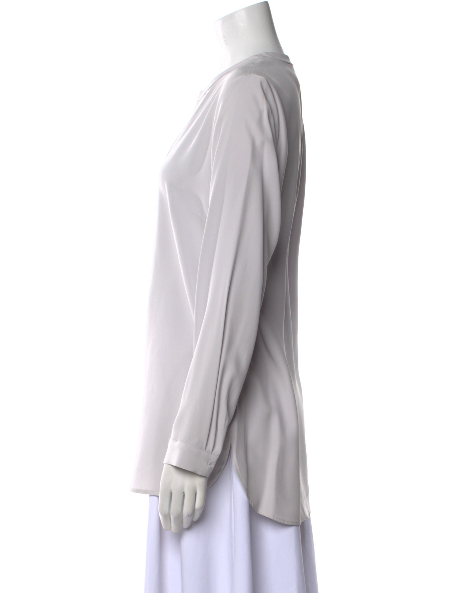 Leggiadro Silk V-Neck Tunic