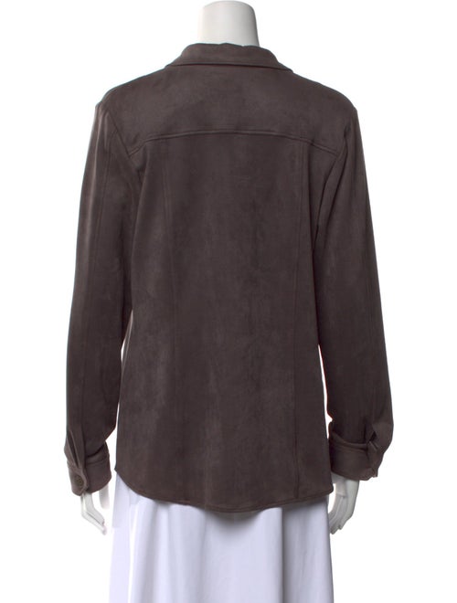 Leggiadro Long Sleeve Button-Up Top