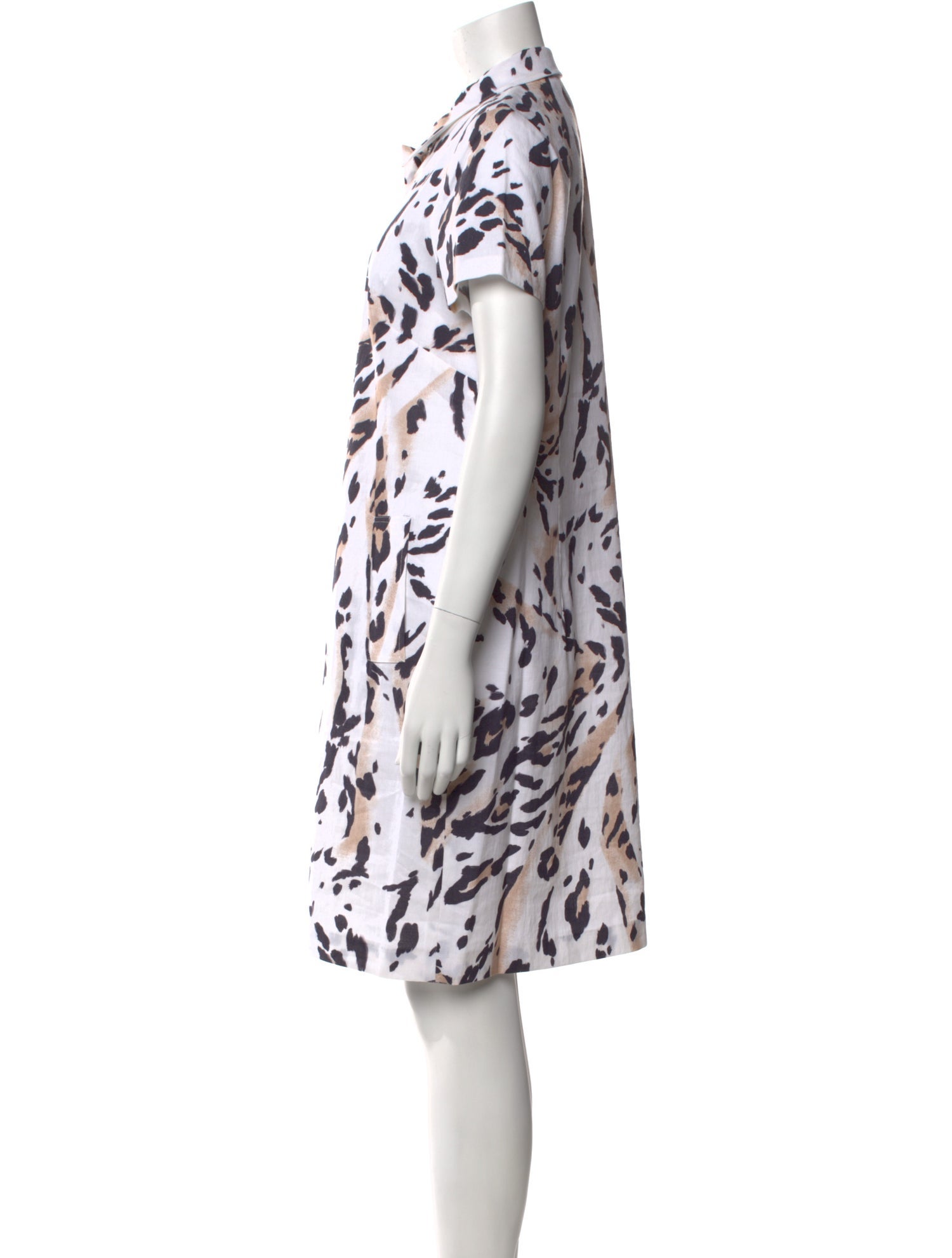 Leggiadro Linen Mini Dress w/ Tags