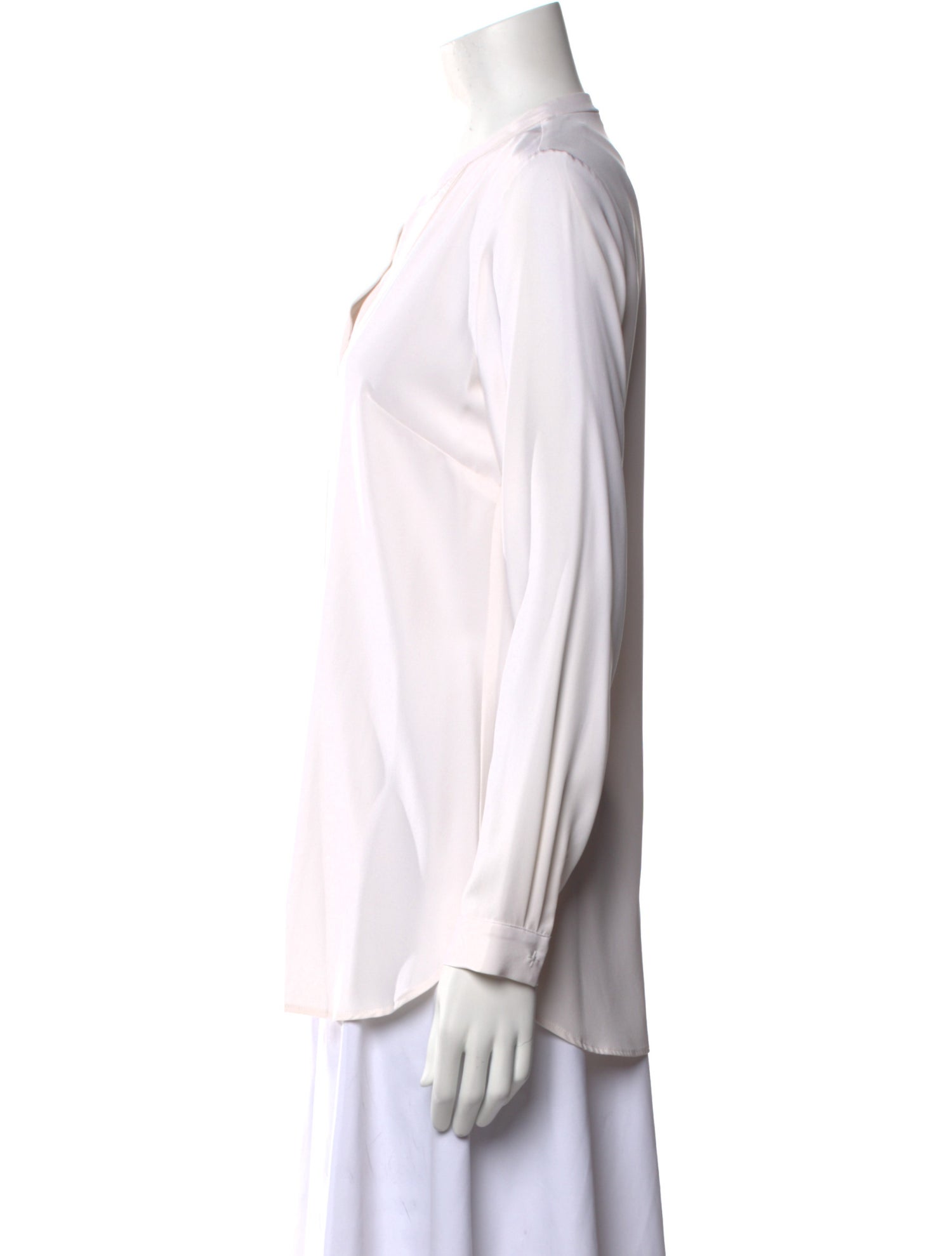 Leggiadro Silk V-Neck Tunic