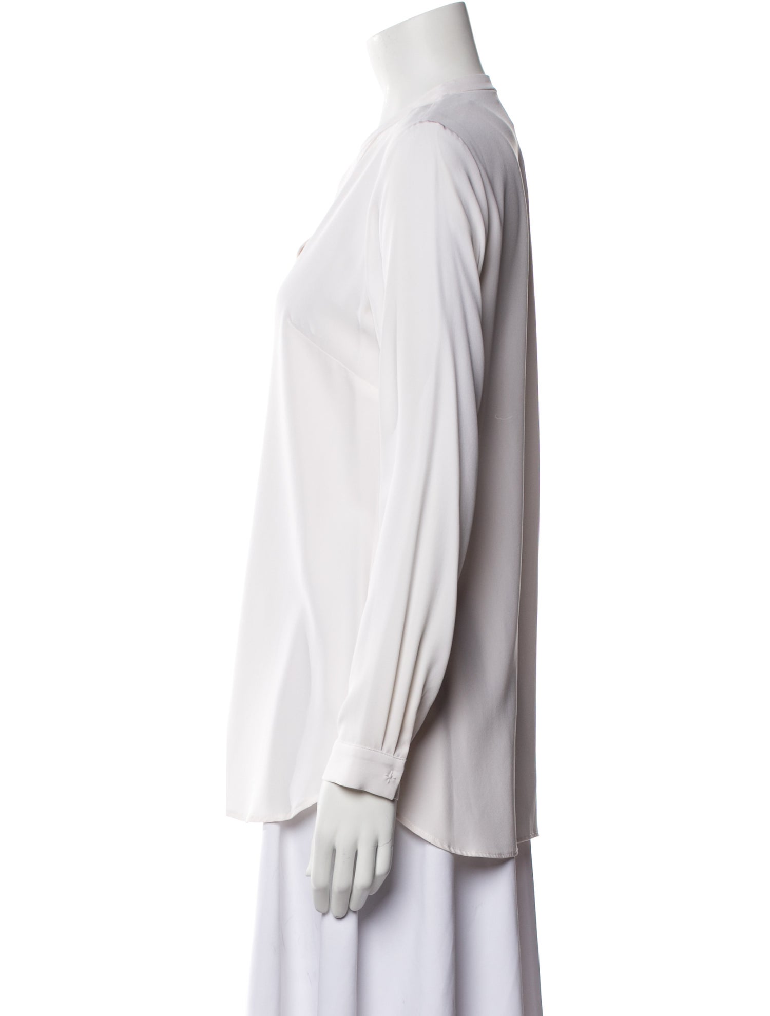 Leggiadro Silk V-Neck Tunic