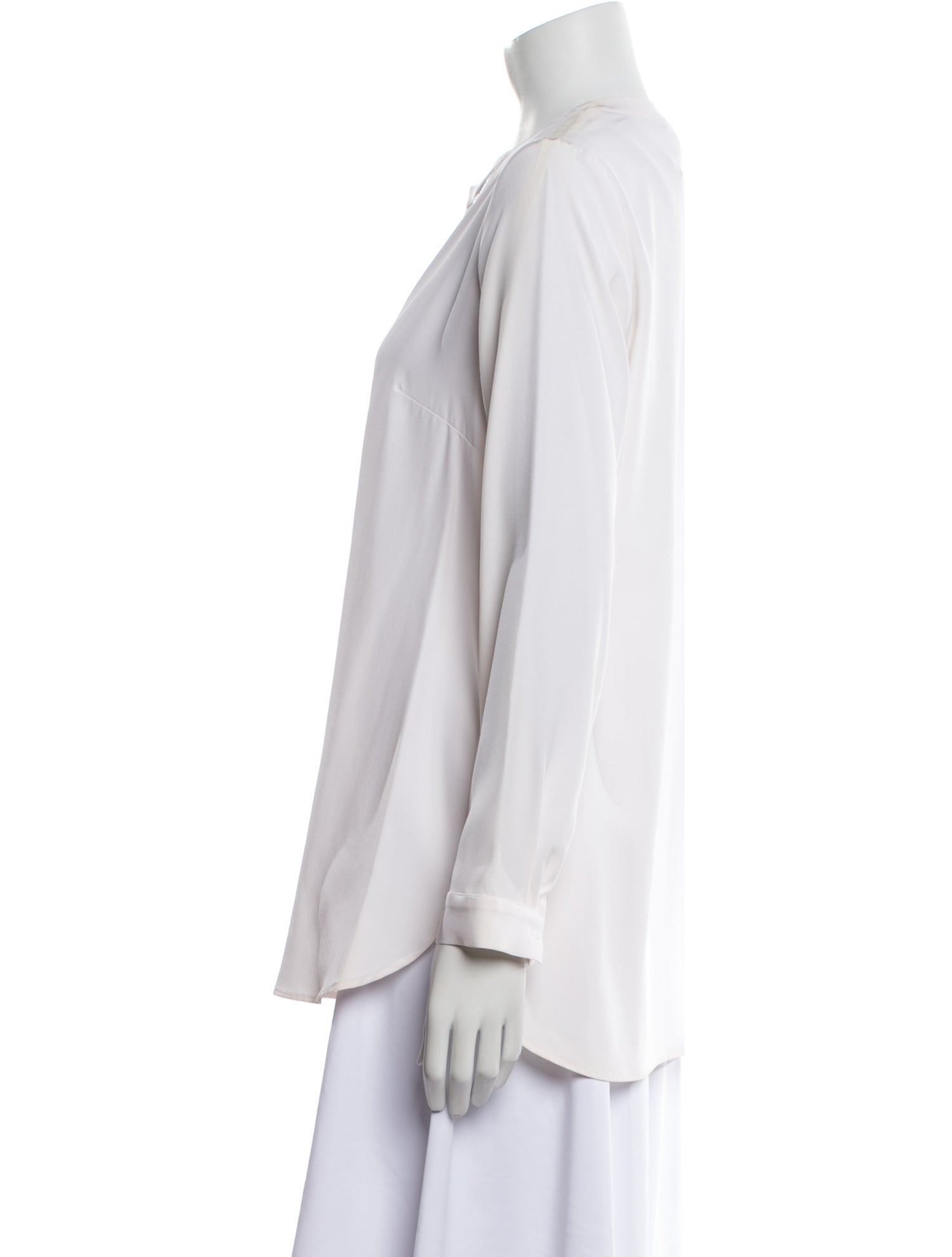 Leggiadro Silk V-Neck Tunic