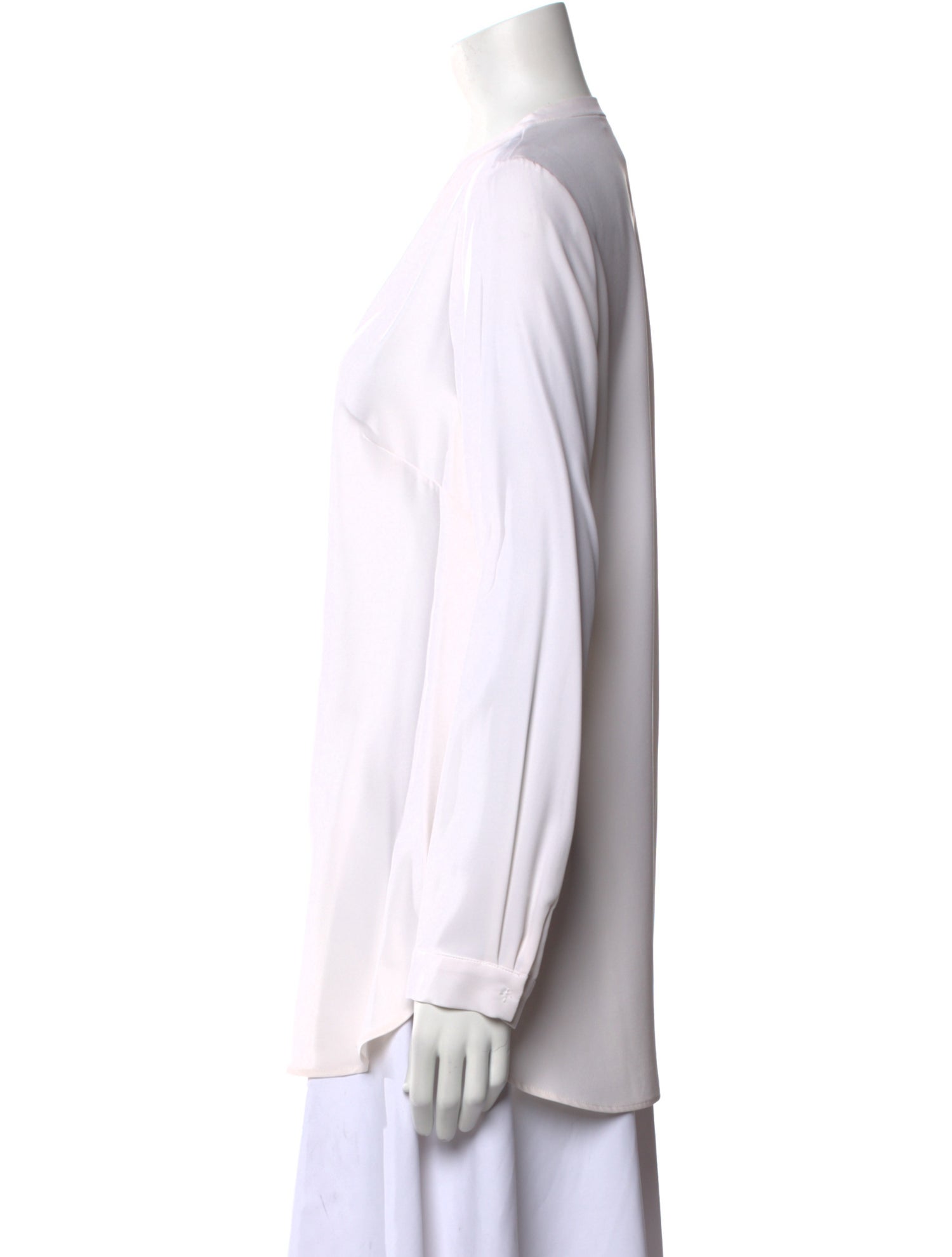 Leggiadro Silk V-Neck Tunic