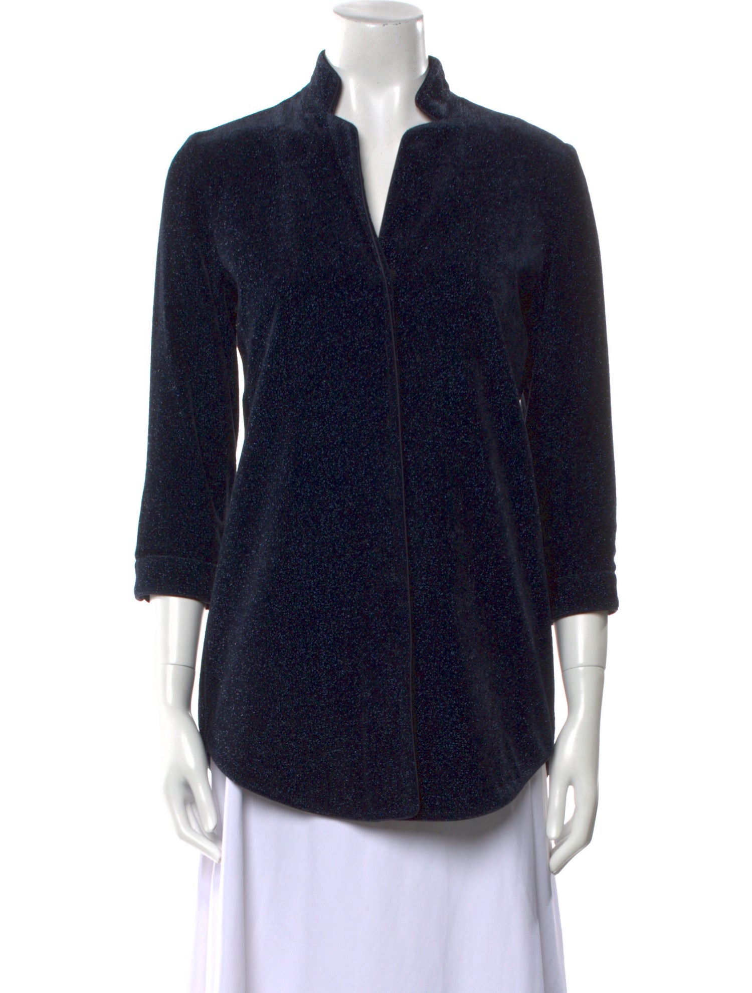 Leggiadro Printed Three-Quarter Sleeve Tunic