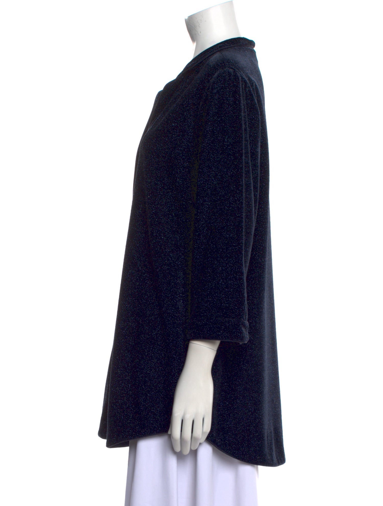 Leggiadro Printed Mock Neck Tunic