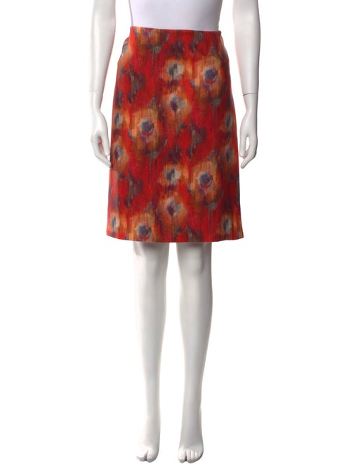 Leggiadro Wool Knee-Length Skirt