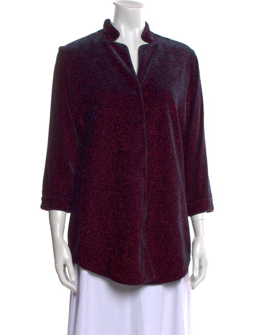 Leggiadro Printed Three-Quarter Sleeve Tunic