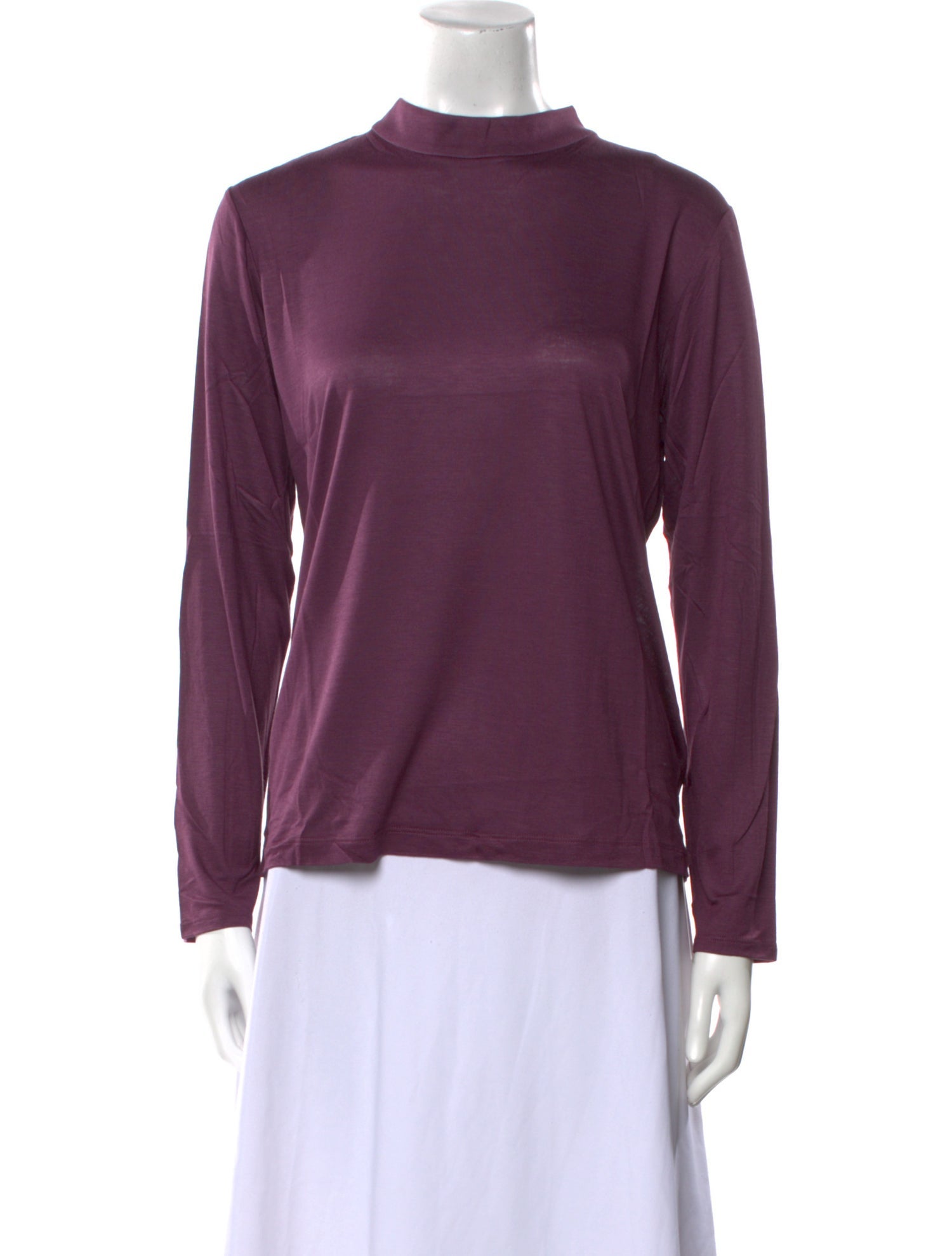 Leggiadro Mock Neck Long Sleeve Top w/ Tags