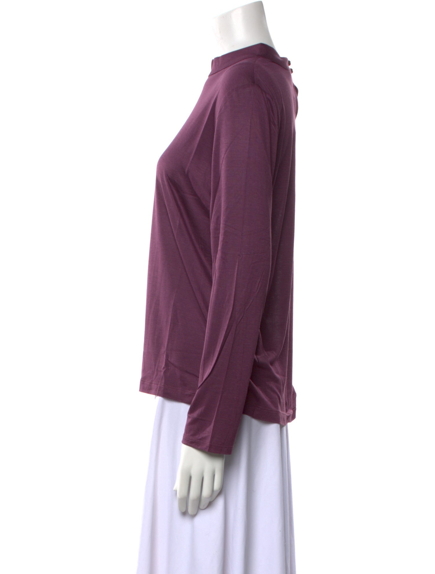 Leggiadro Mock Neck Long Sleeve Top w/ Tags