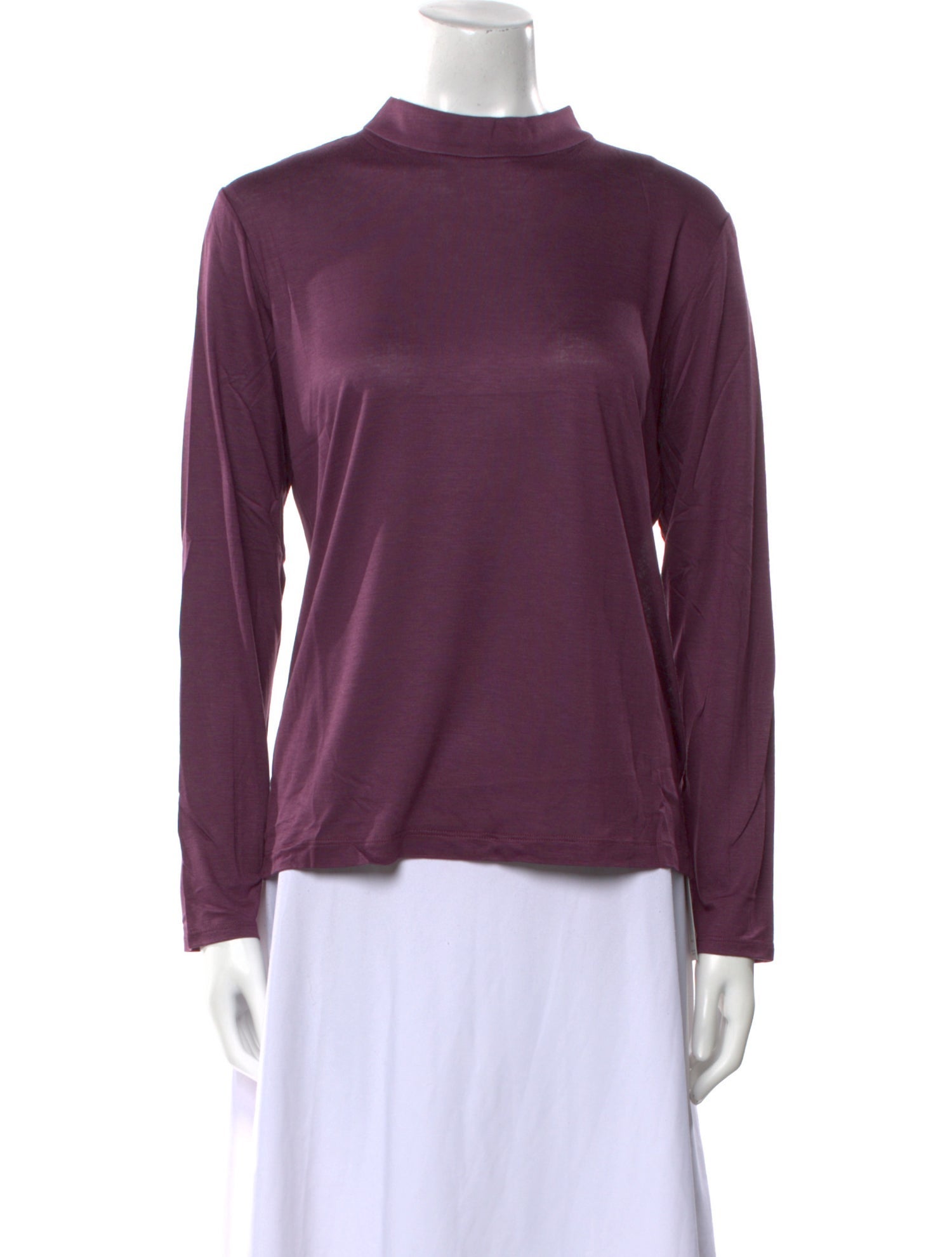 Leggiadro Mock Neck Long Sleeve Top w/ Tags