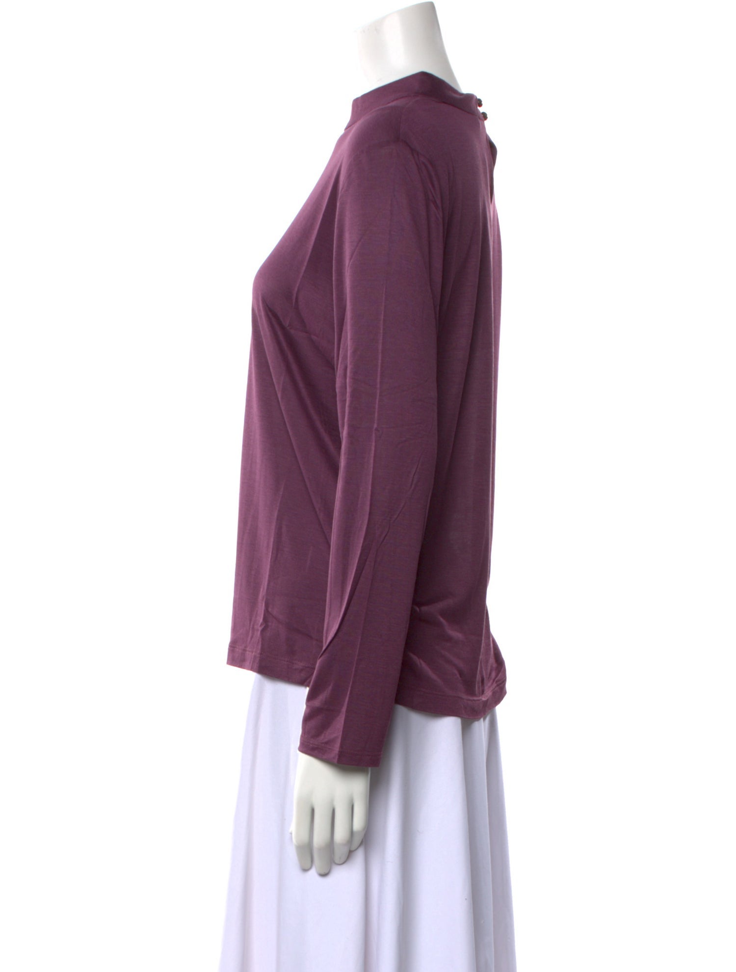 Leggiadro Mock Neck Long Sleeve Top w/ Tags