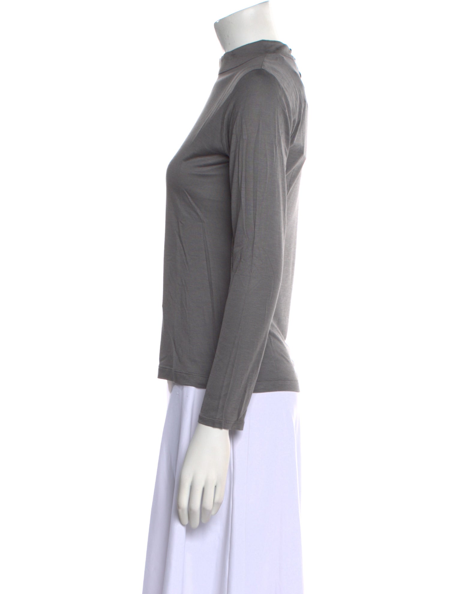 Leggiadro Mock Neck Long Sleeve Top w/ Tags