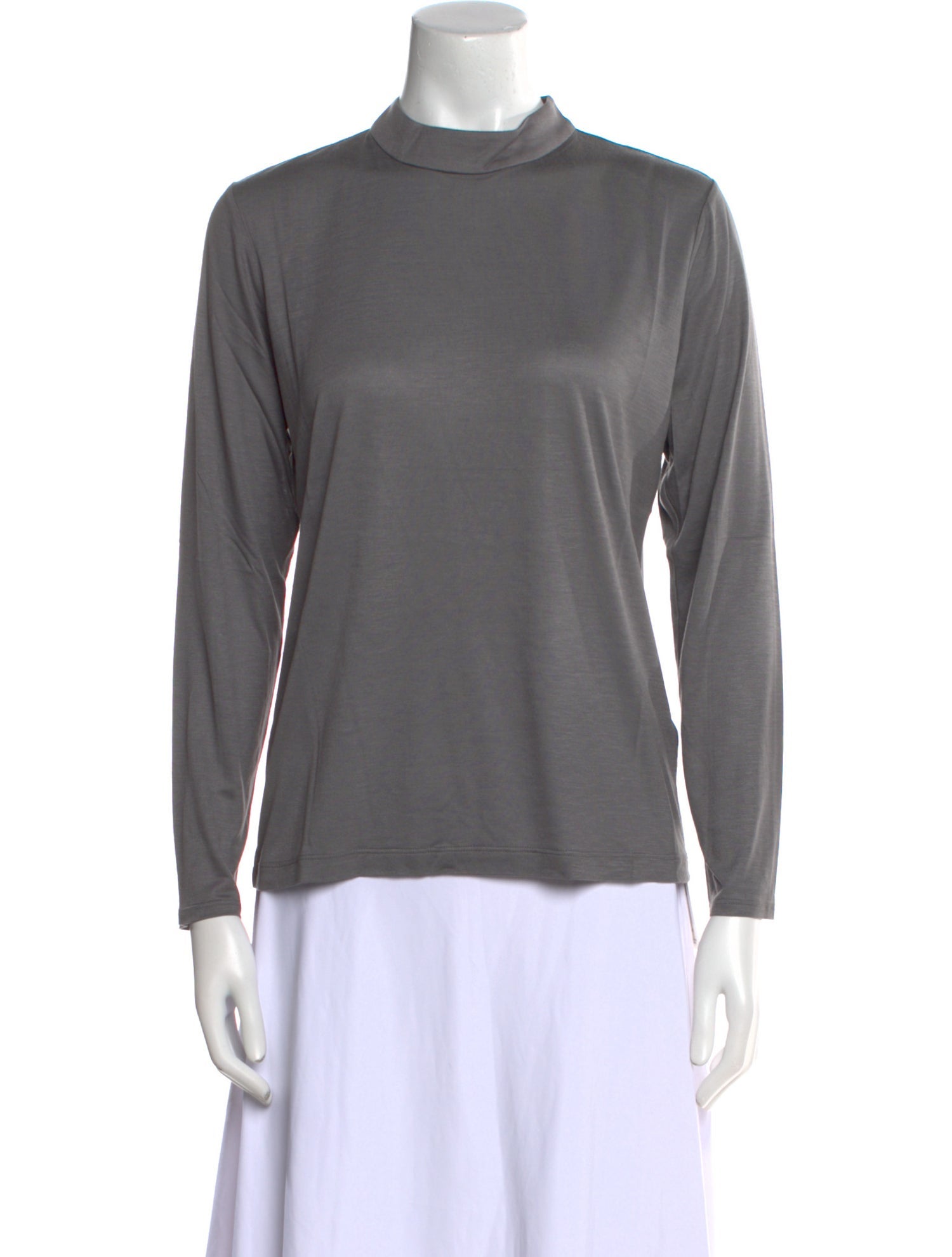 Leggiadro Mock Neck Long Sleeve Top w/ Tags