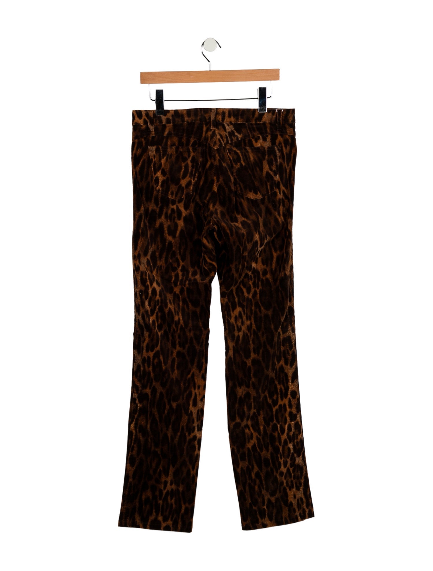 Leggiadro Mid-Rise Straight Leg Jeans