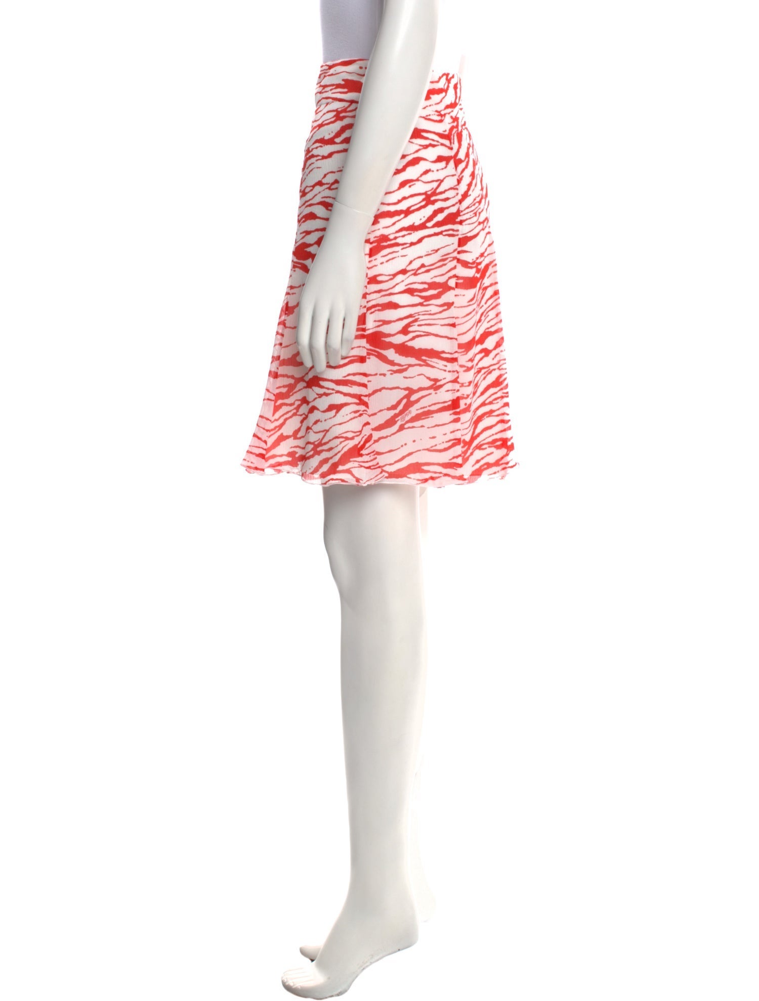 Leggiadro Animal Print Knee-Length Skirt w/ Tags