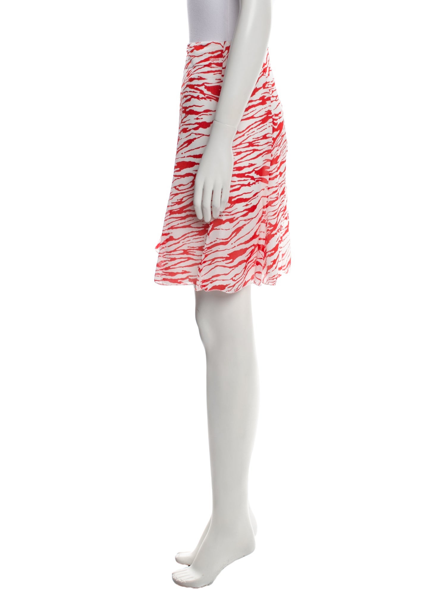 Leggiadro Silk Knee-Length Skirt w/ Tags