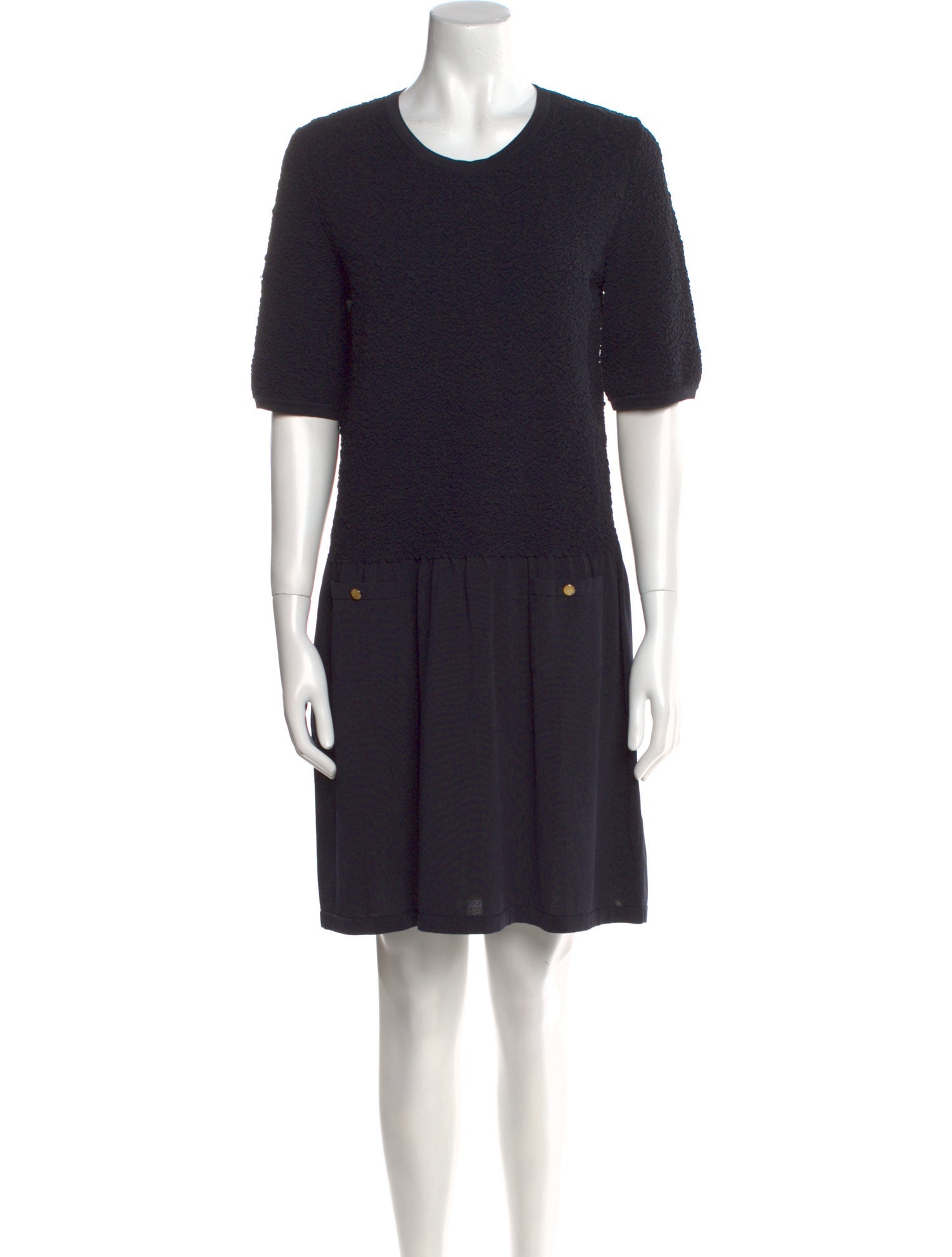 Leggiadro Crew Neck Mini Dress w/ Tags
