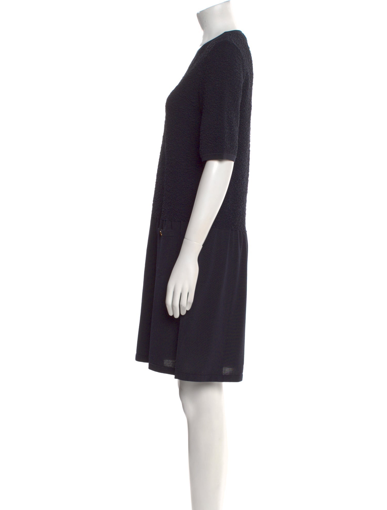 Leggiadro Crew Neck Mini Dress w/ Tags