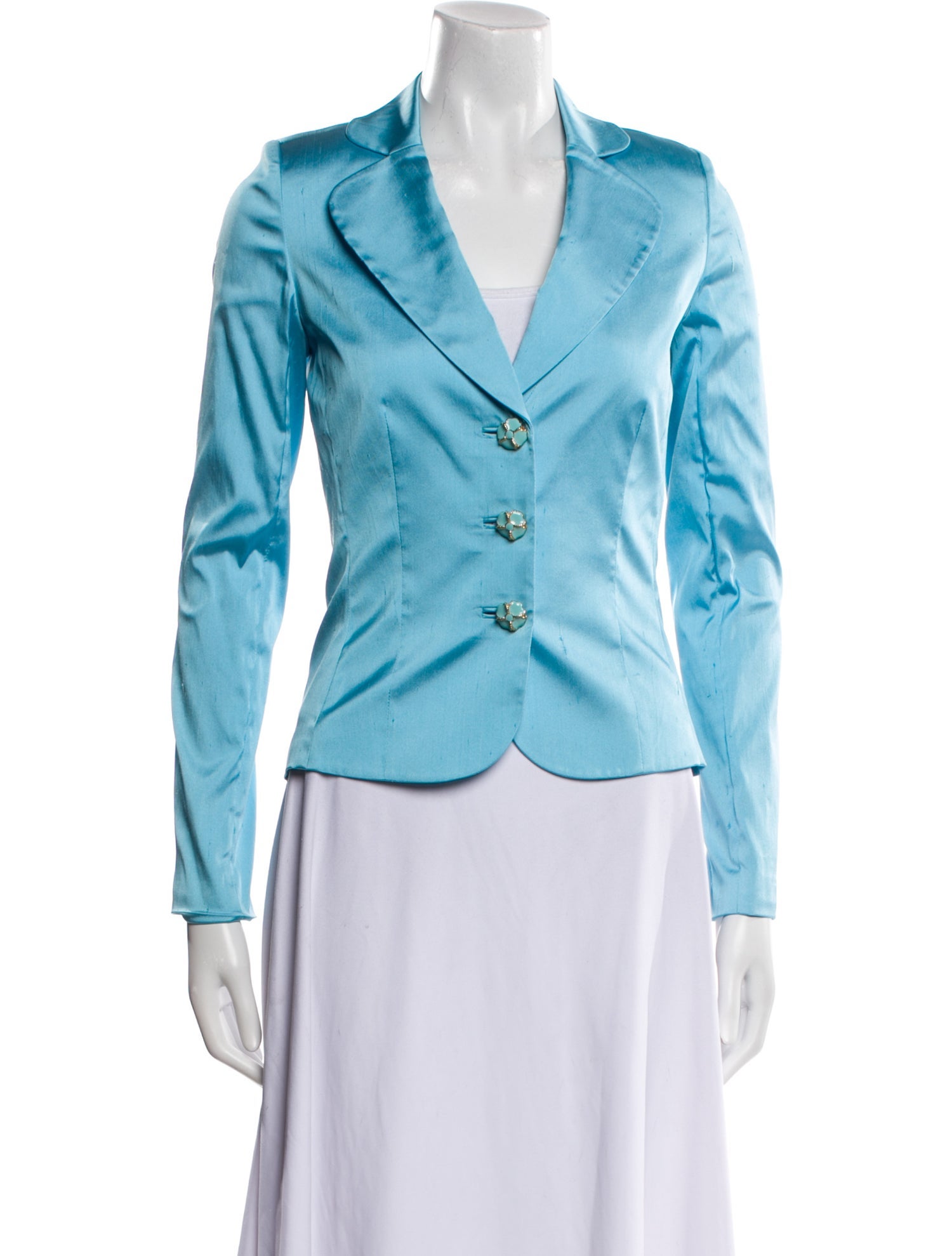 Leggiadro Silk Blazer