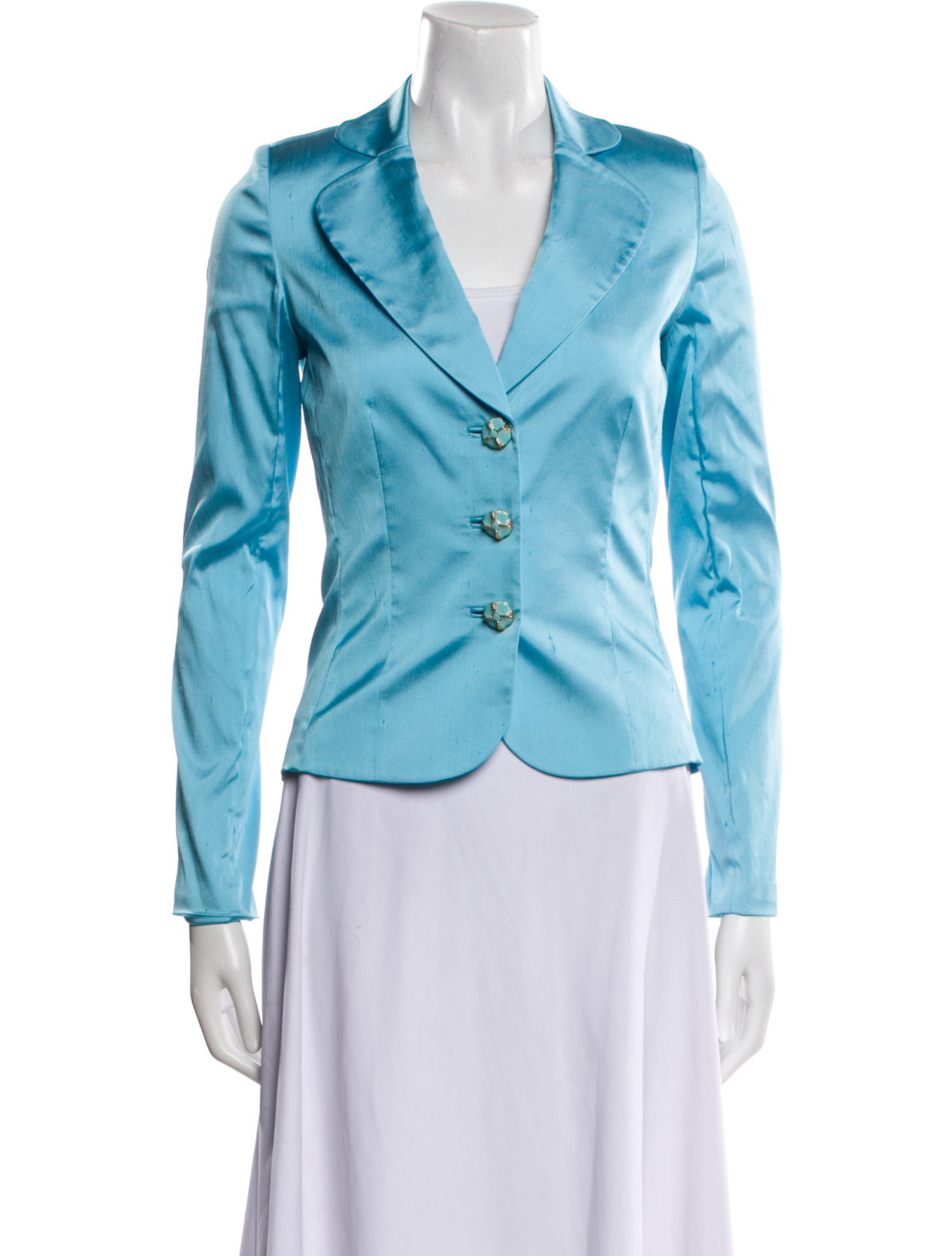 Leggiadro Silk Blazer