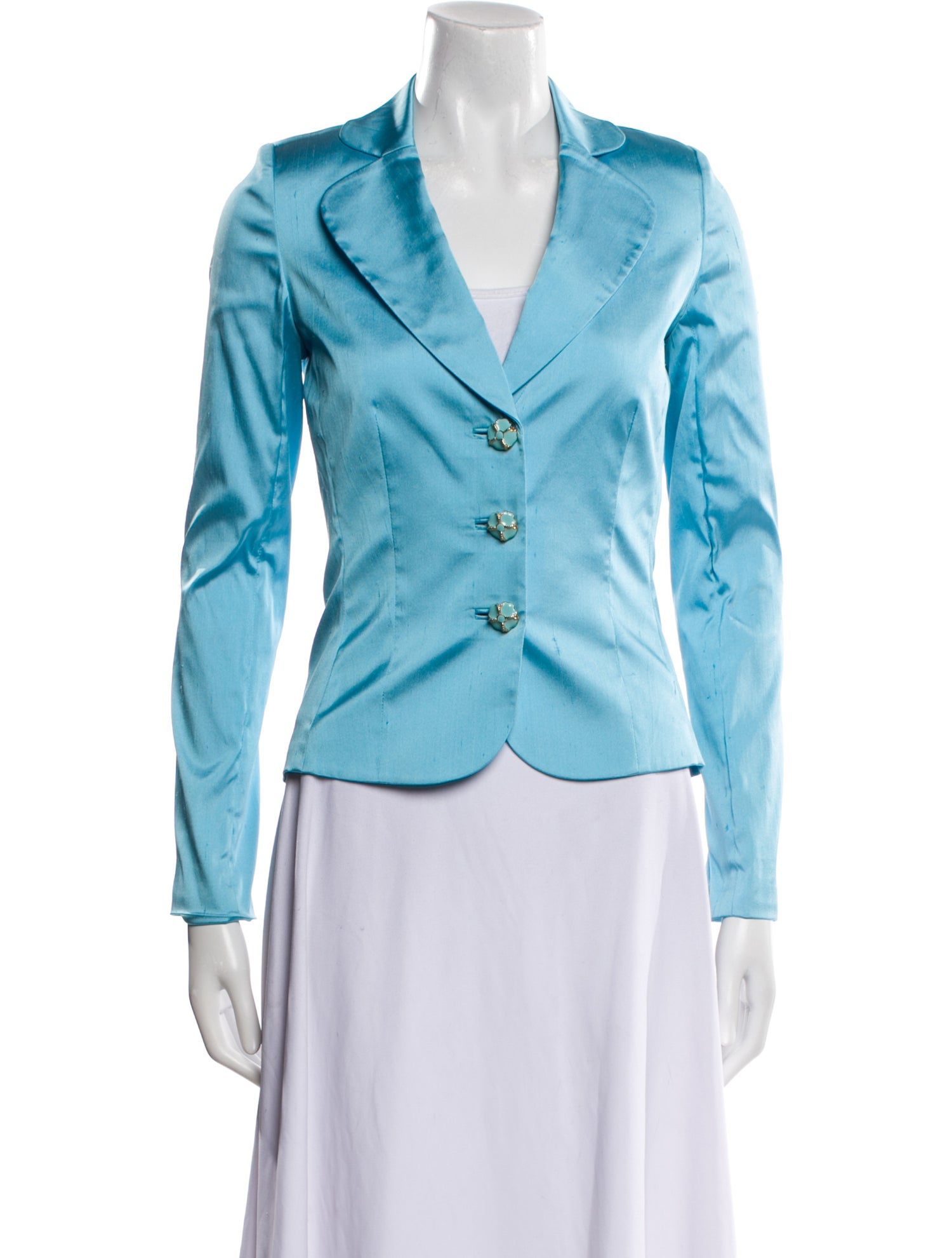 Leggiadro Silk Blazer