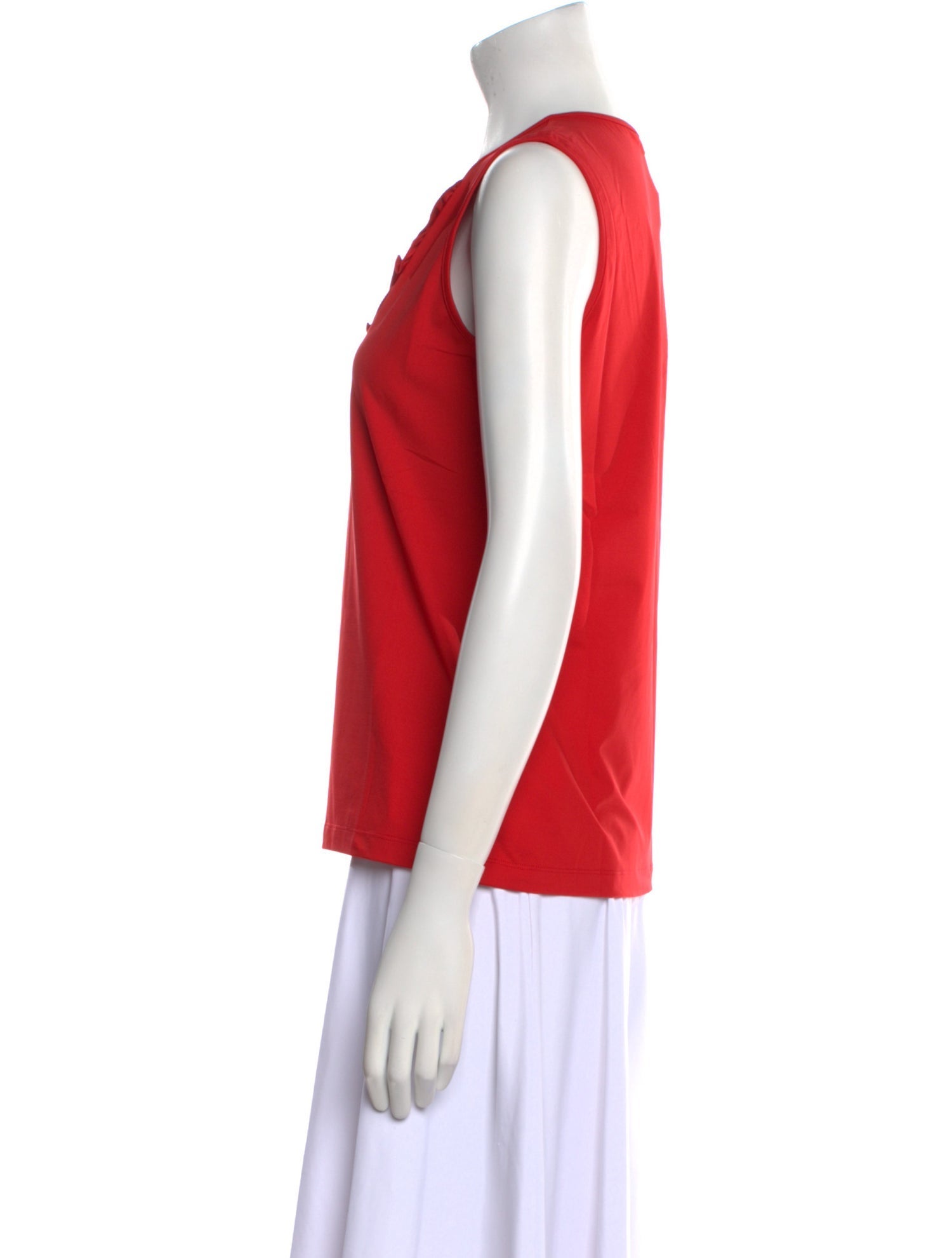 Leggiadro Scoop Neck Sleeveless Top w/ Tags