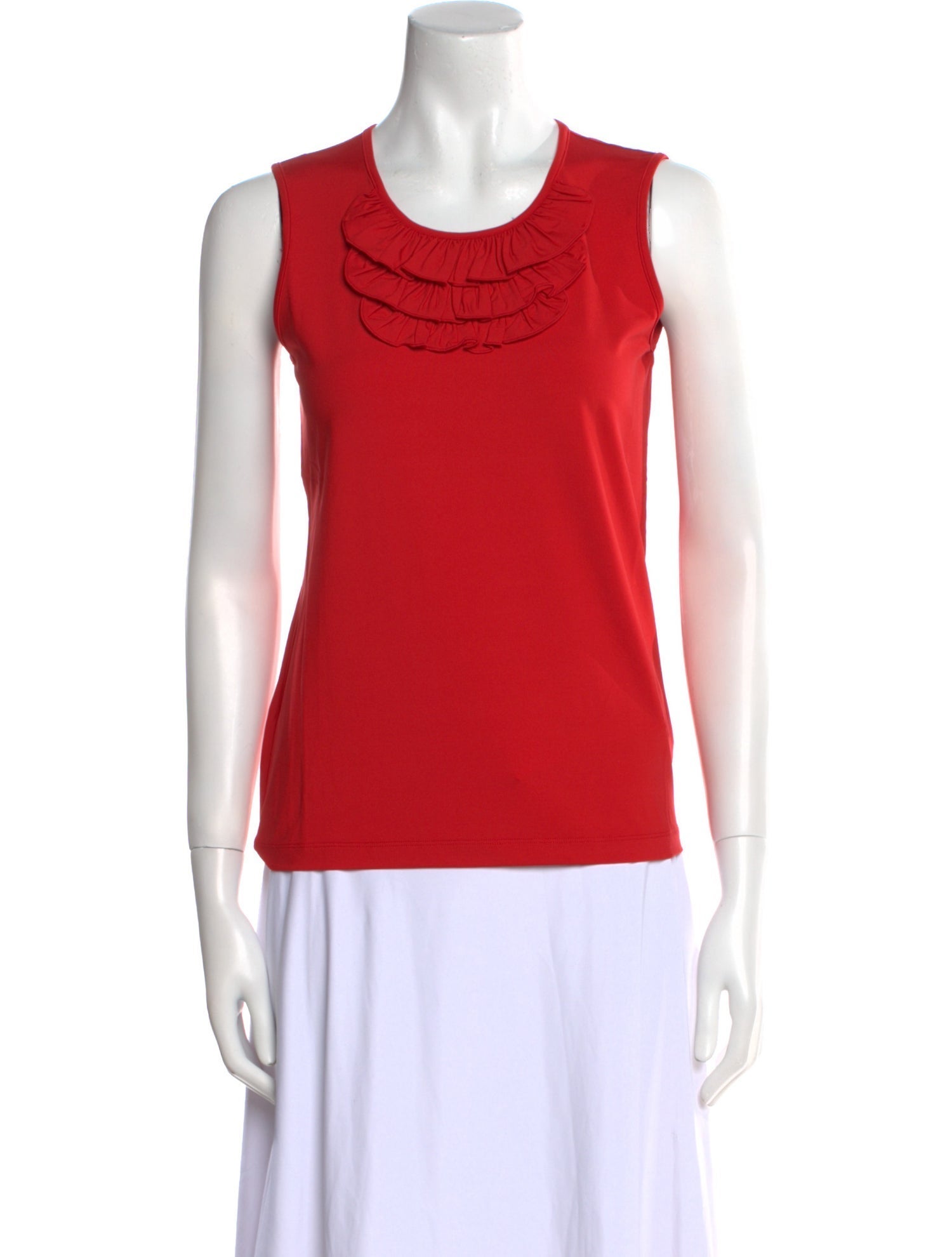 Leggiadro Scoop Neck Sleeveless Top w/ Tags