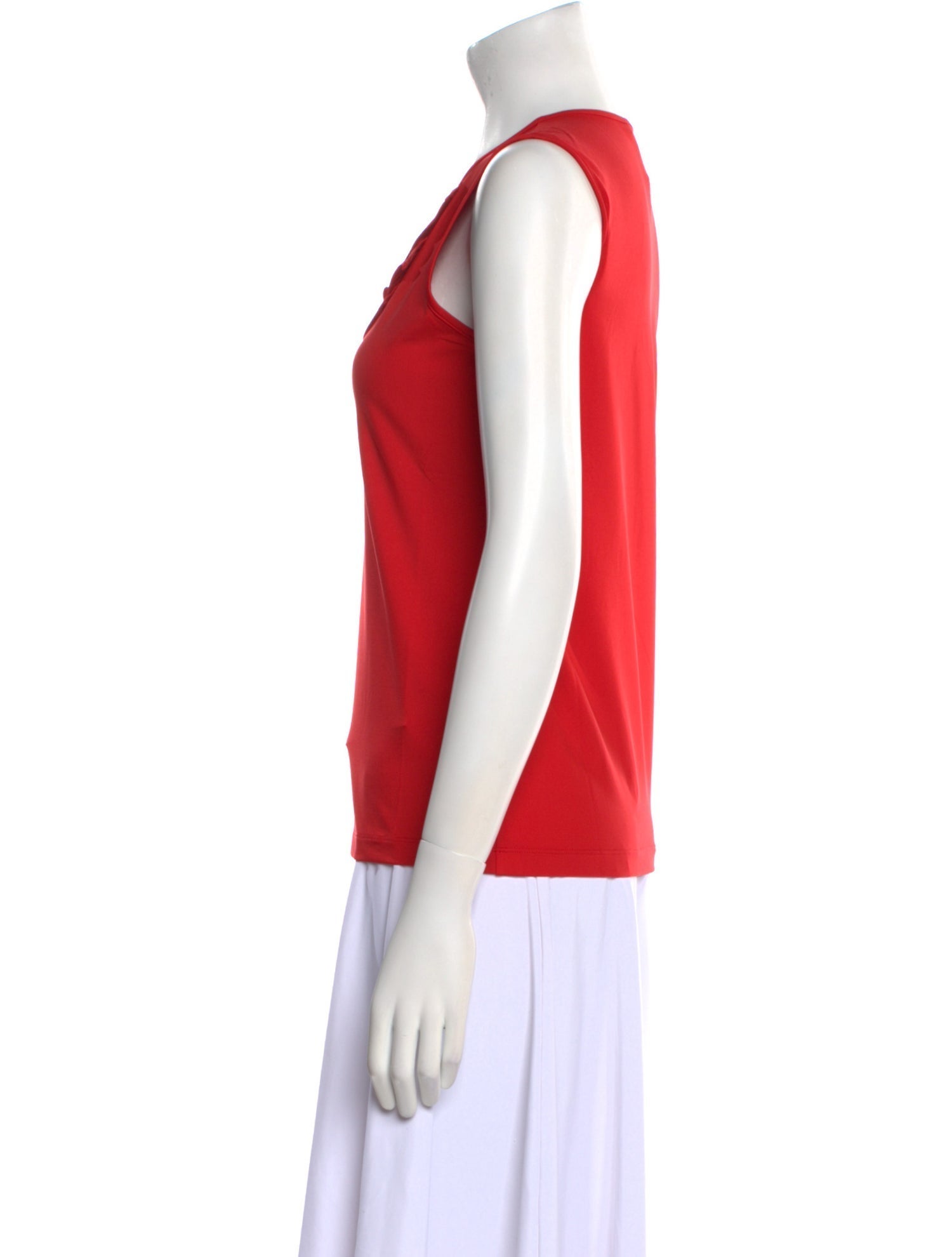 Leggiadro Scoop Neck Sleeveless Top w/ Tags