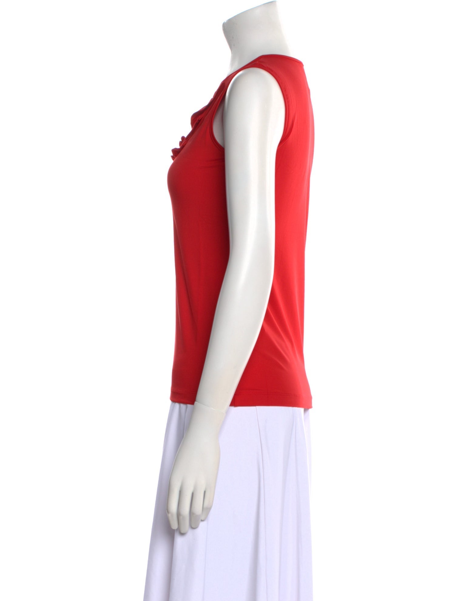 Leggiadro Scoop Neck Sleeveless Top w/ Tags