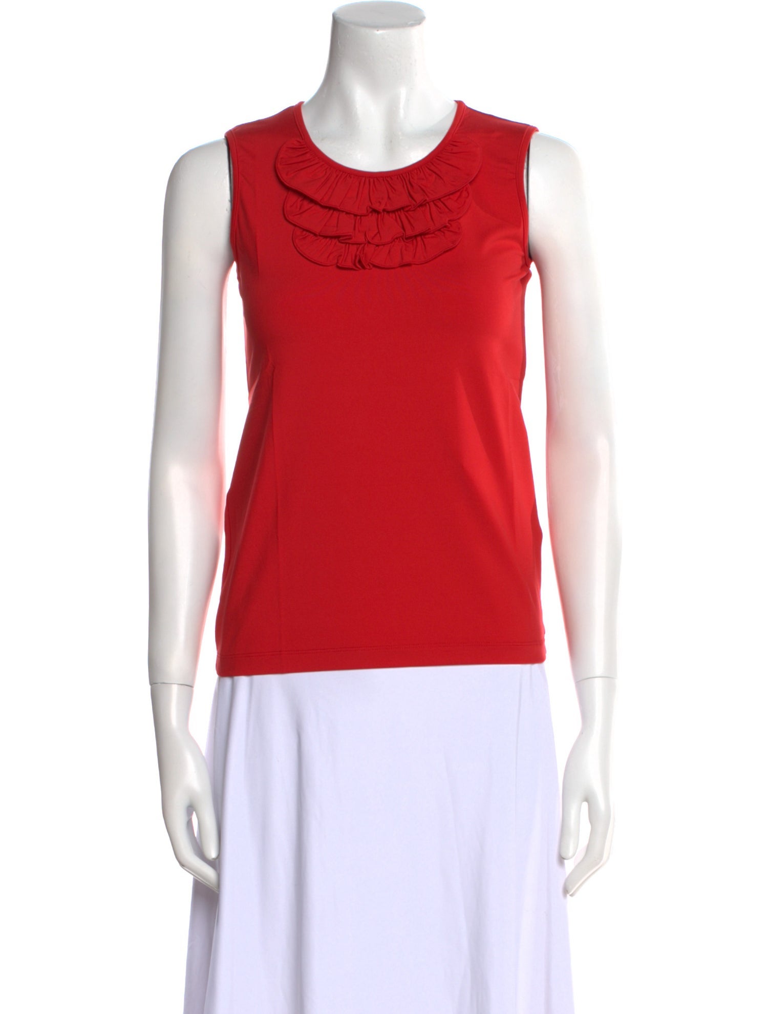 Leggiadro Scoop Neck Sleeveless Top w/ Tags