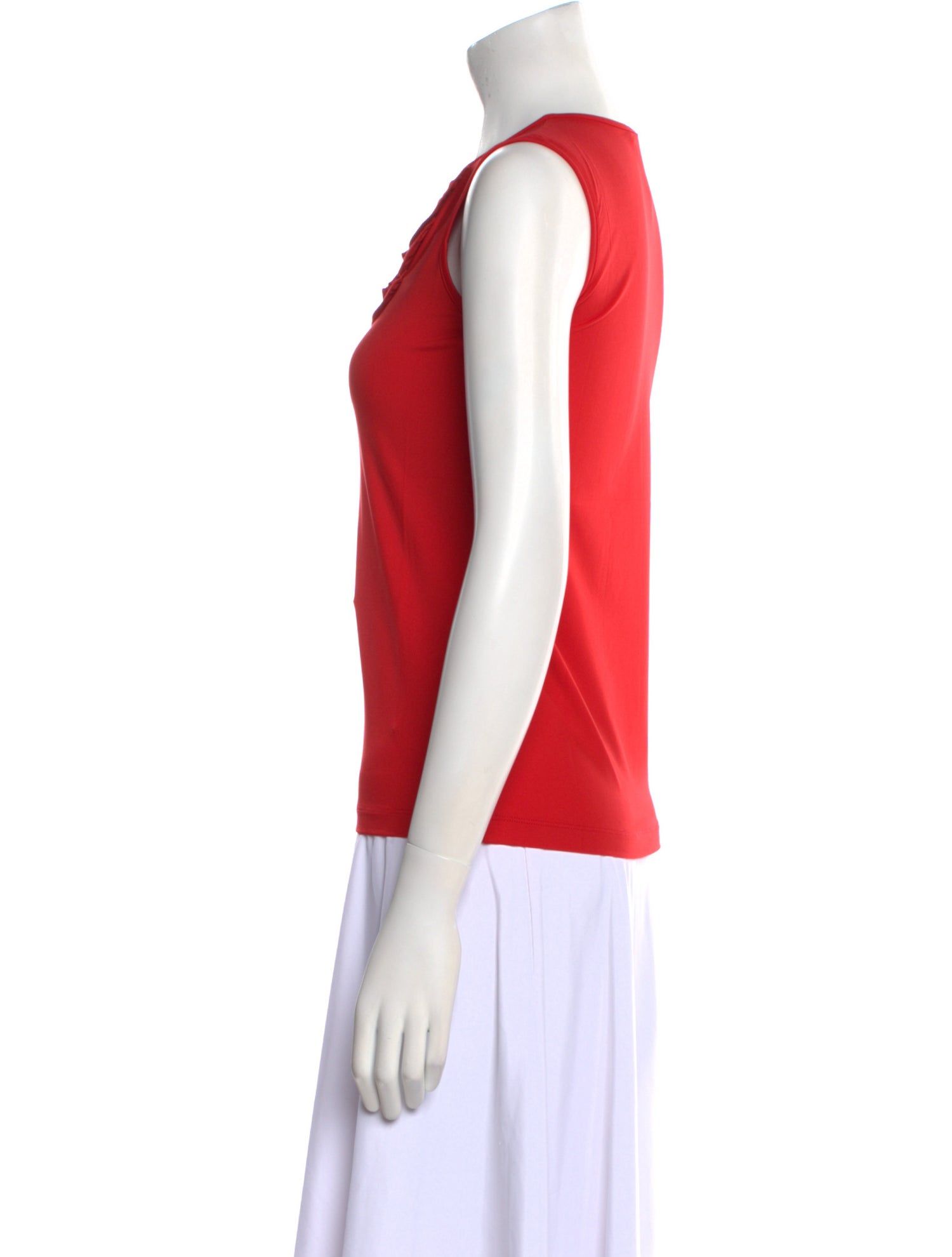 Leggiadro Scoop Neck Sleeveless Top w/ Tags