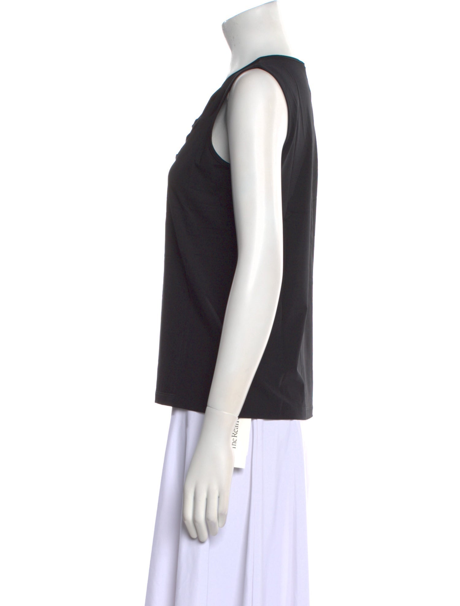 Leggiadro Scoop Neck Sleeveless Top w/ Tags
