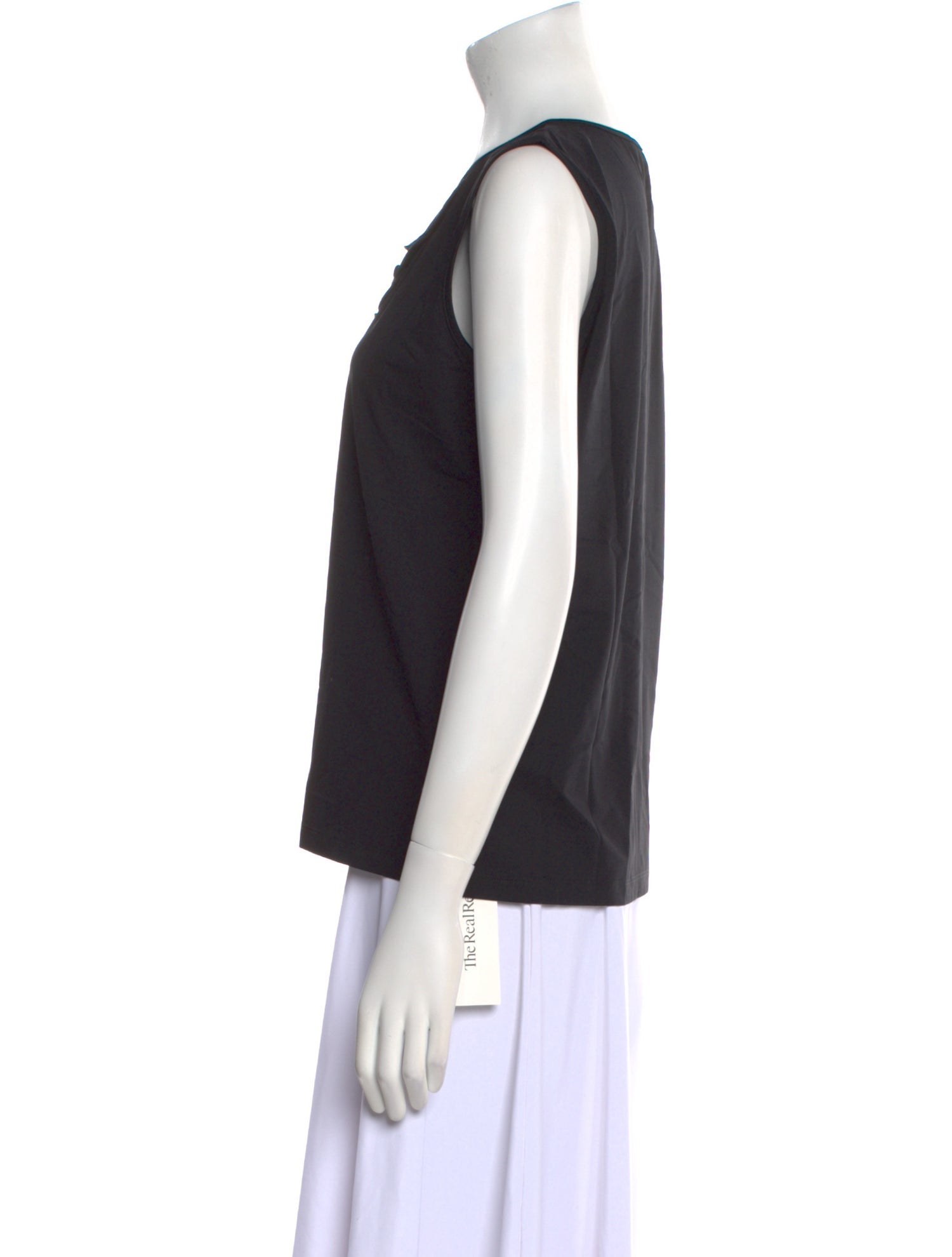 Leggiadro Scoop Neck Sleeveless Top w/ Tags
