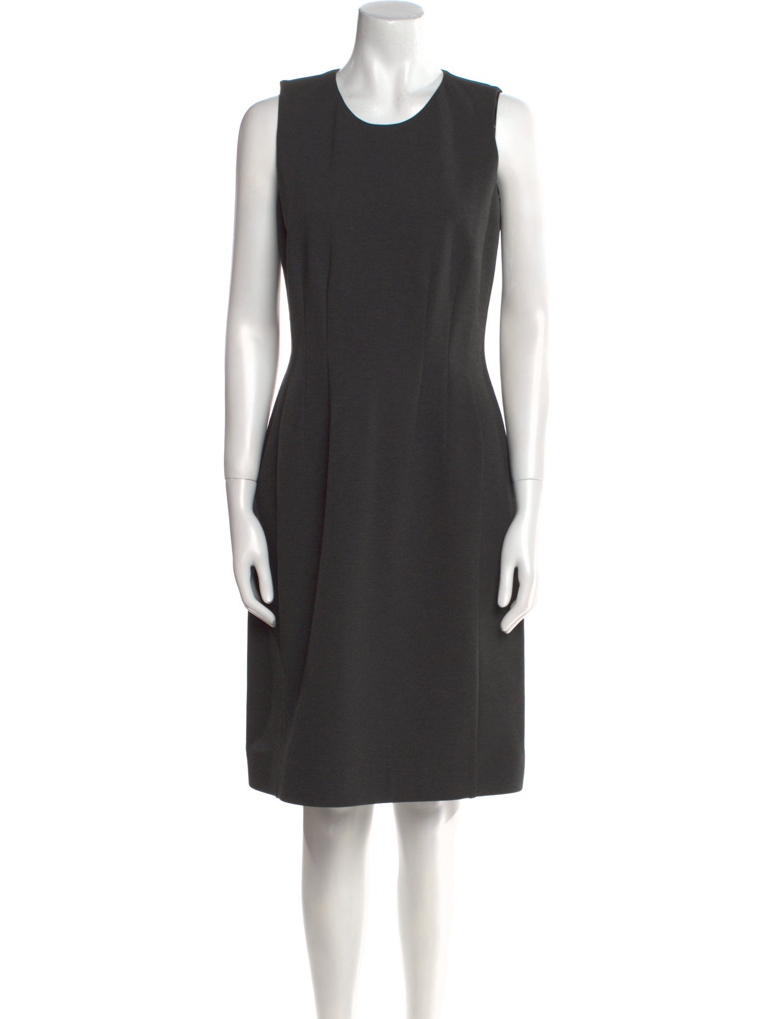 Leggiadro Crew Neck Knee-Length Dress w/ Tags