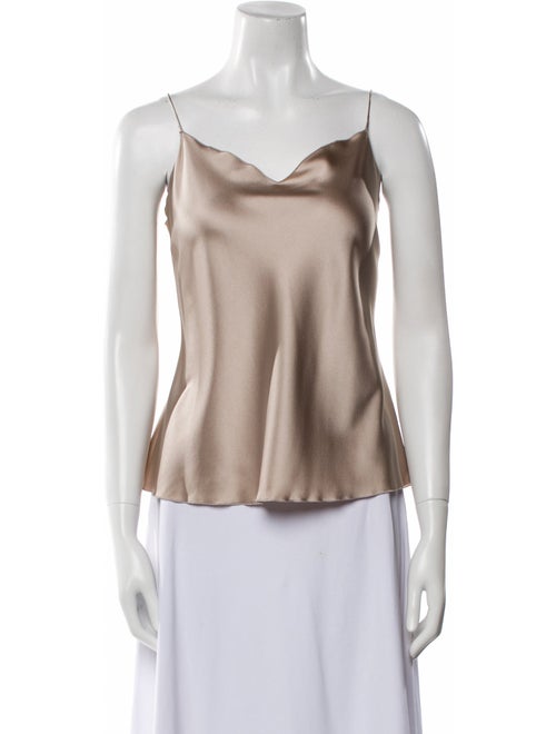 Leggiadro Silk V-Neck Top