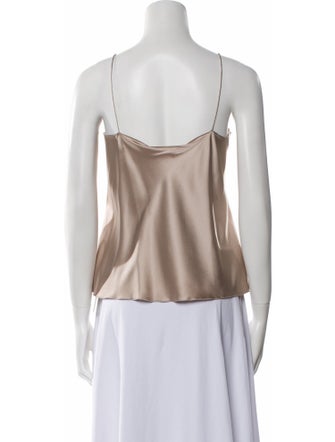 Leggiadro Silk V-Neck Top