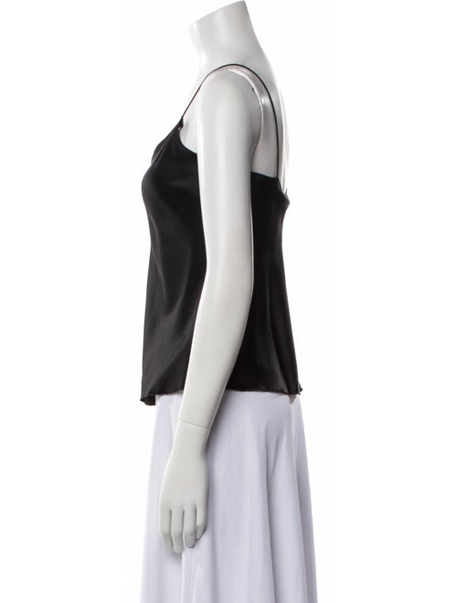 Leggiadro Silk Scoop Neck Top