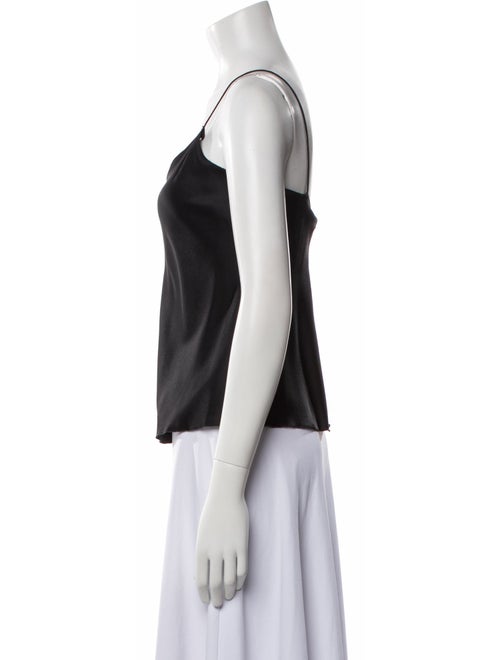 Leggiadro Silk Scoop Neck Top