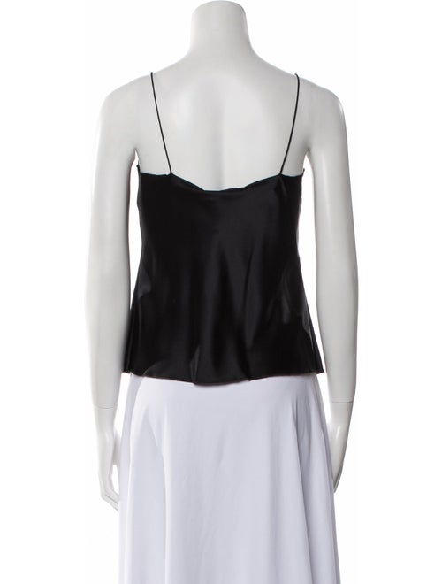 Leggiadro Silk Scoop Neck Top