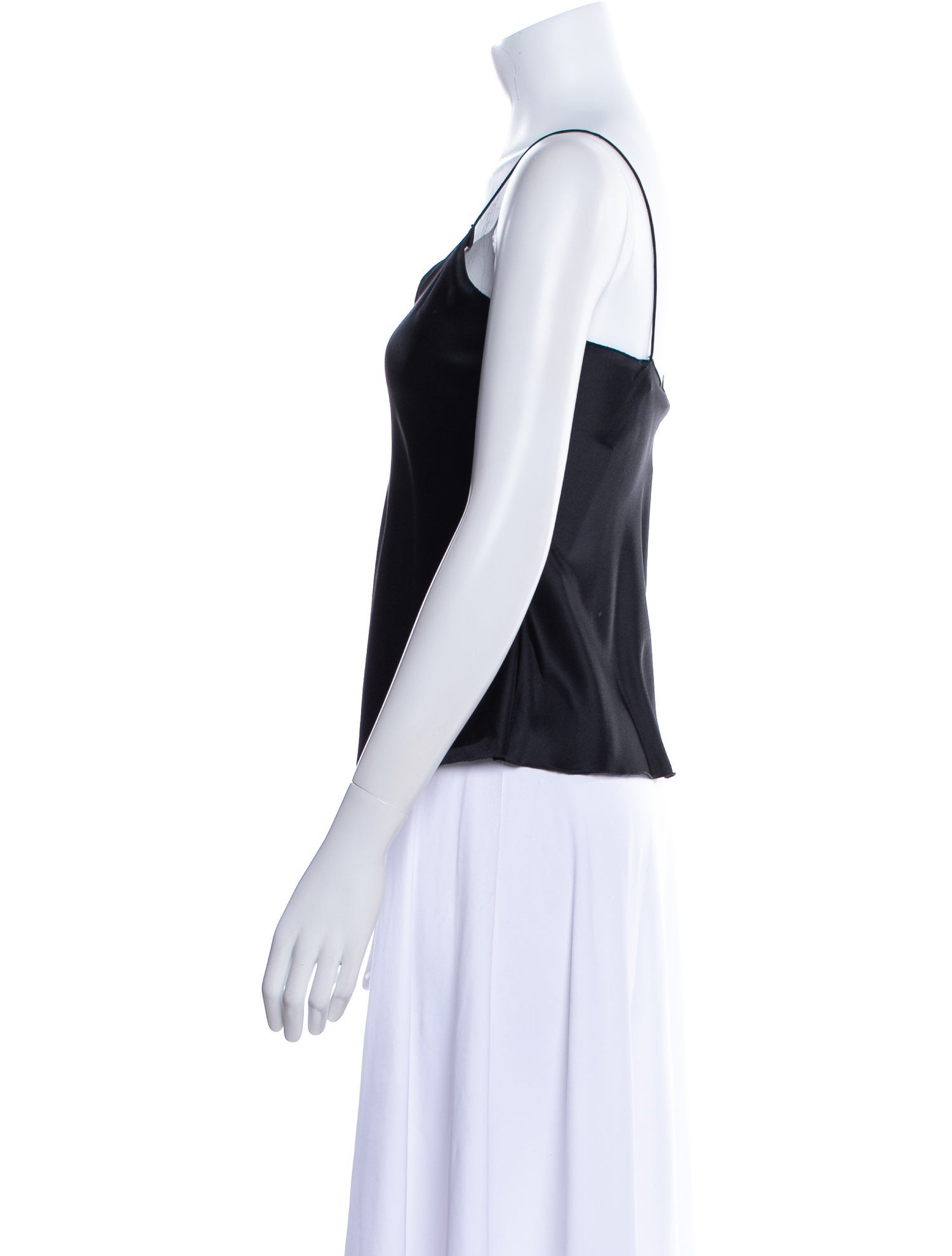 Leggiadro Silk Scoop Neck Top